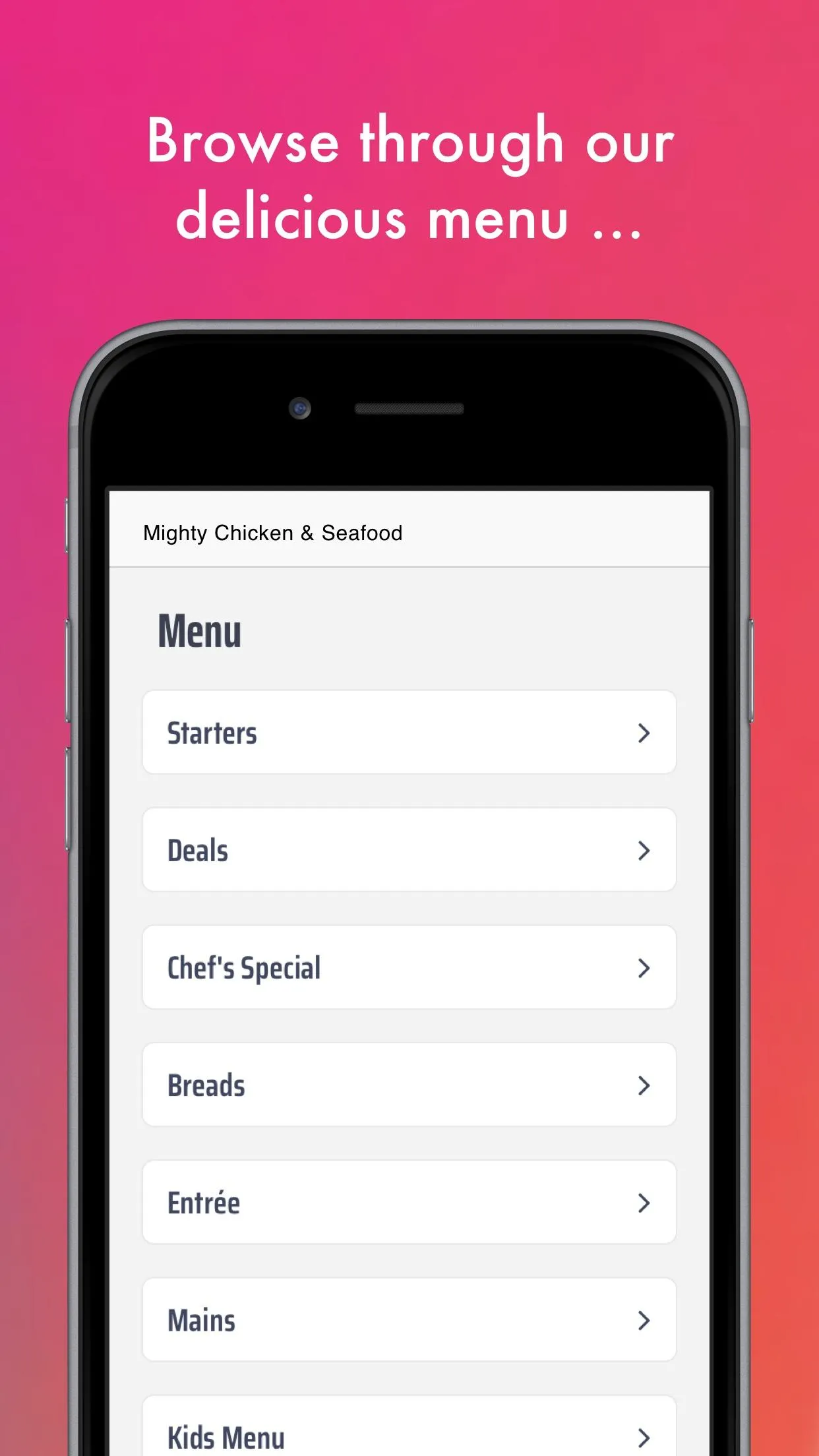 Mighty Chicken & Seafood | Indus Appstore | Screenshot