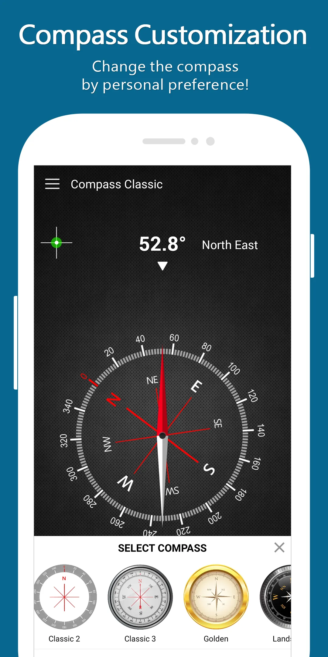 Digital Compass Map 360 | Indus Appstore | Screenshot