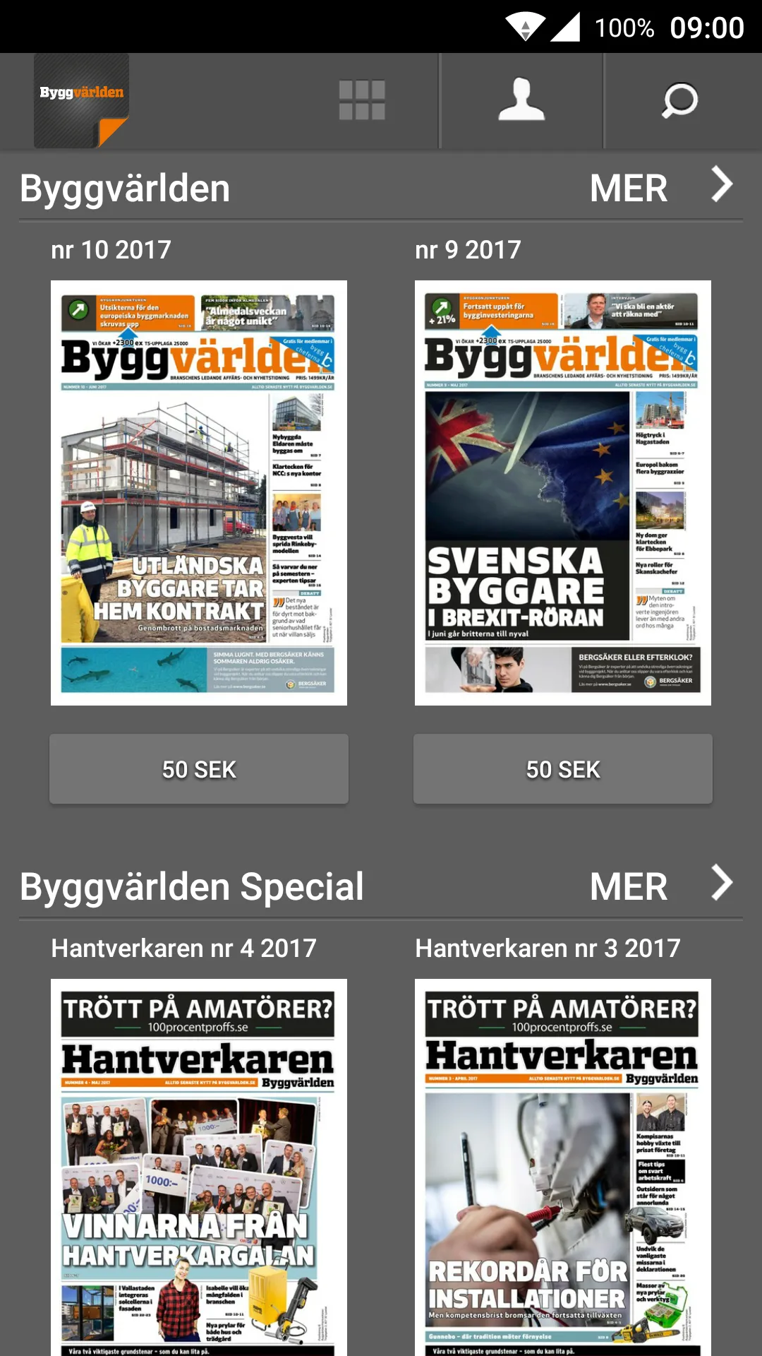 Byggvärlden | Indus Appstore | Screenshot