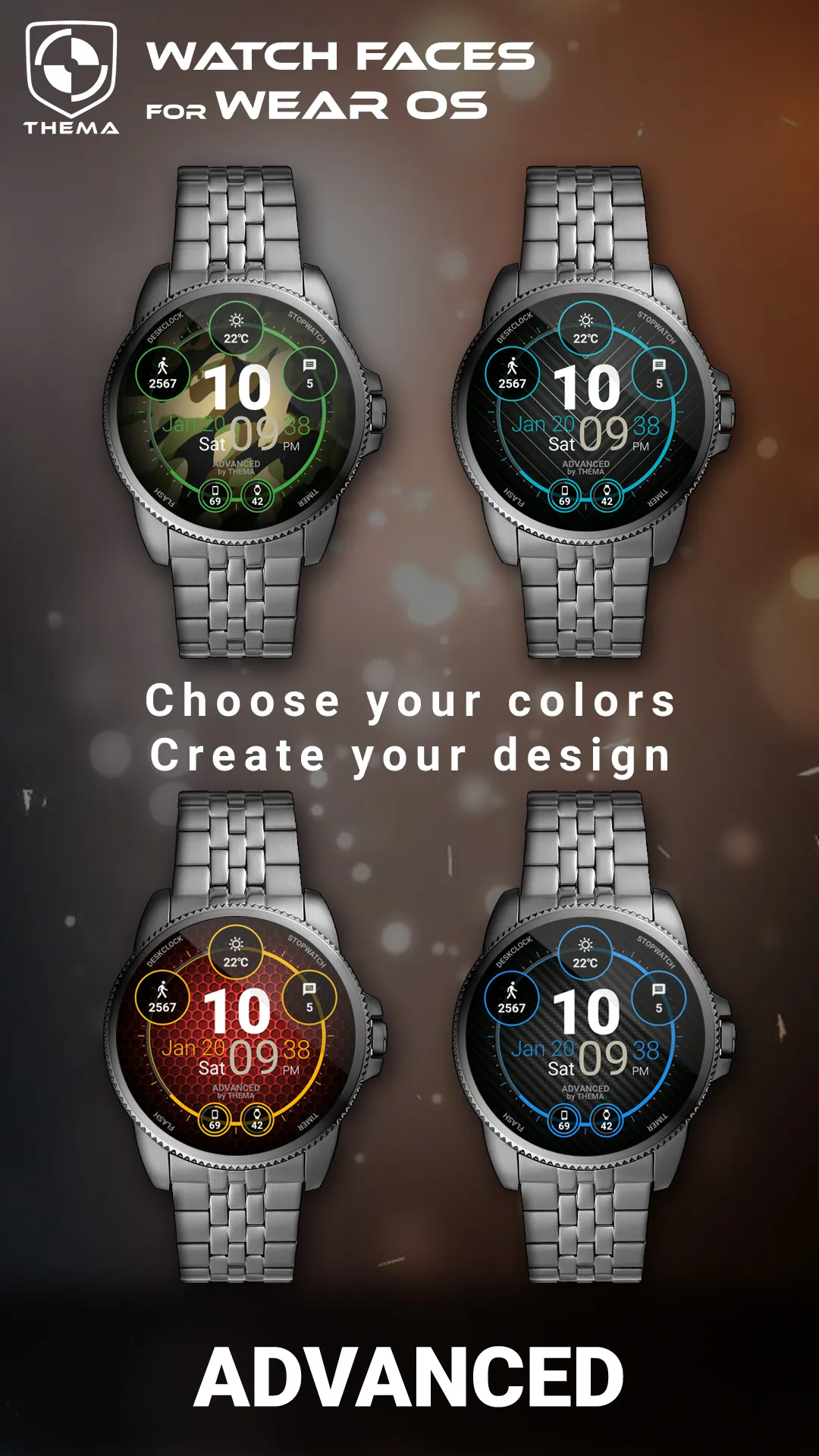 Advanced Watch Face | Indus Appstore | Screenshot