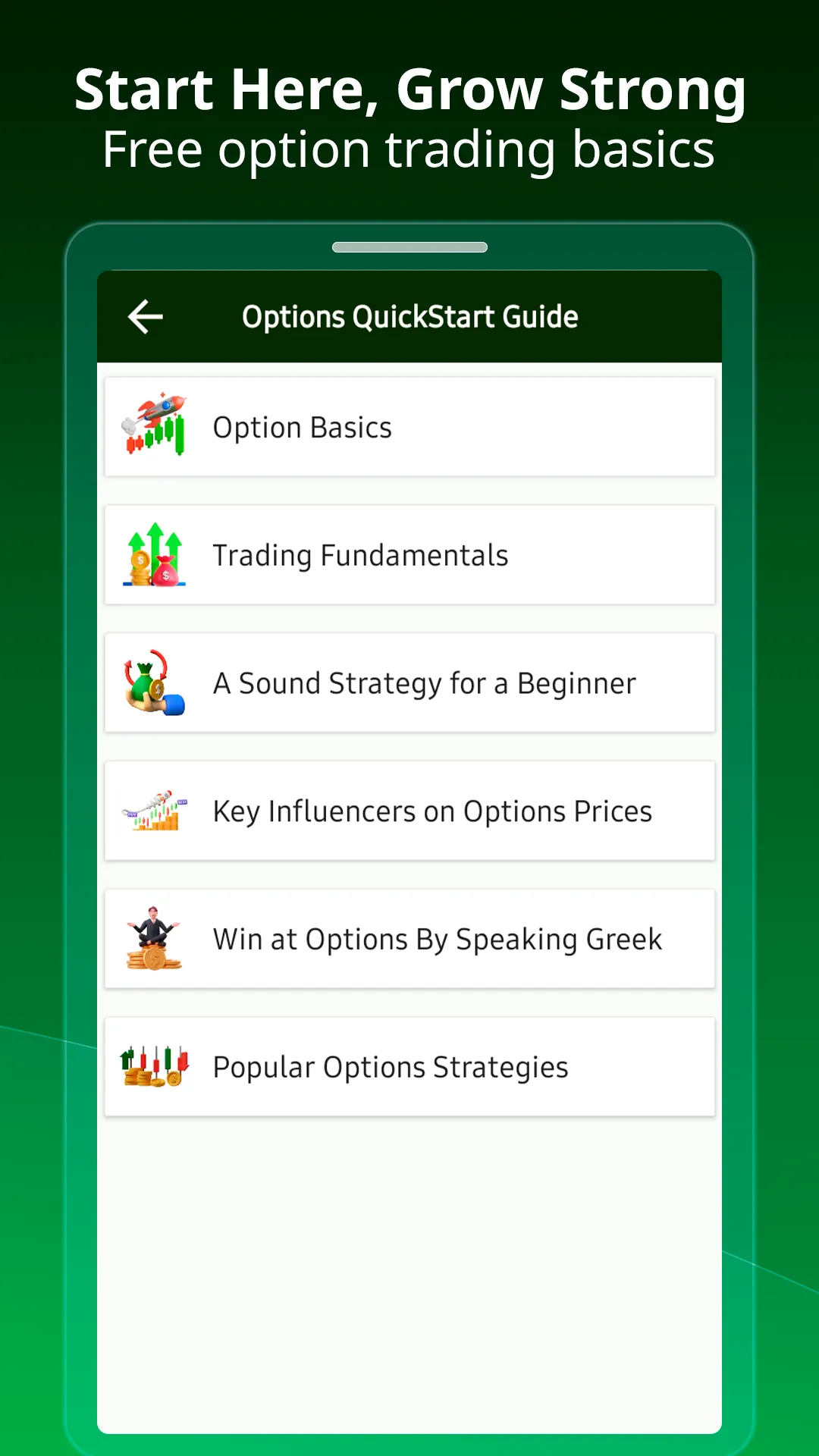 Option Trading For Beginners | Indus Appstore | Screenshot