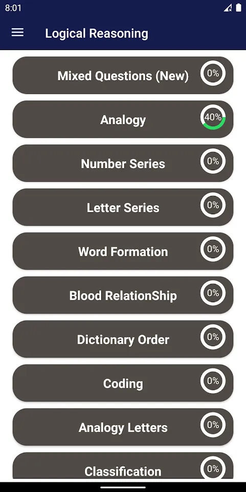 Logical Reasoning Test Offline | Indus Appstore | Screenshot