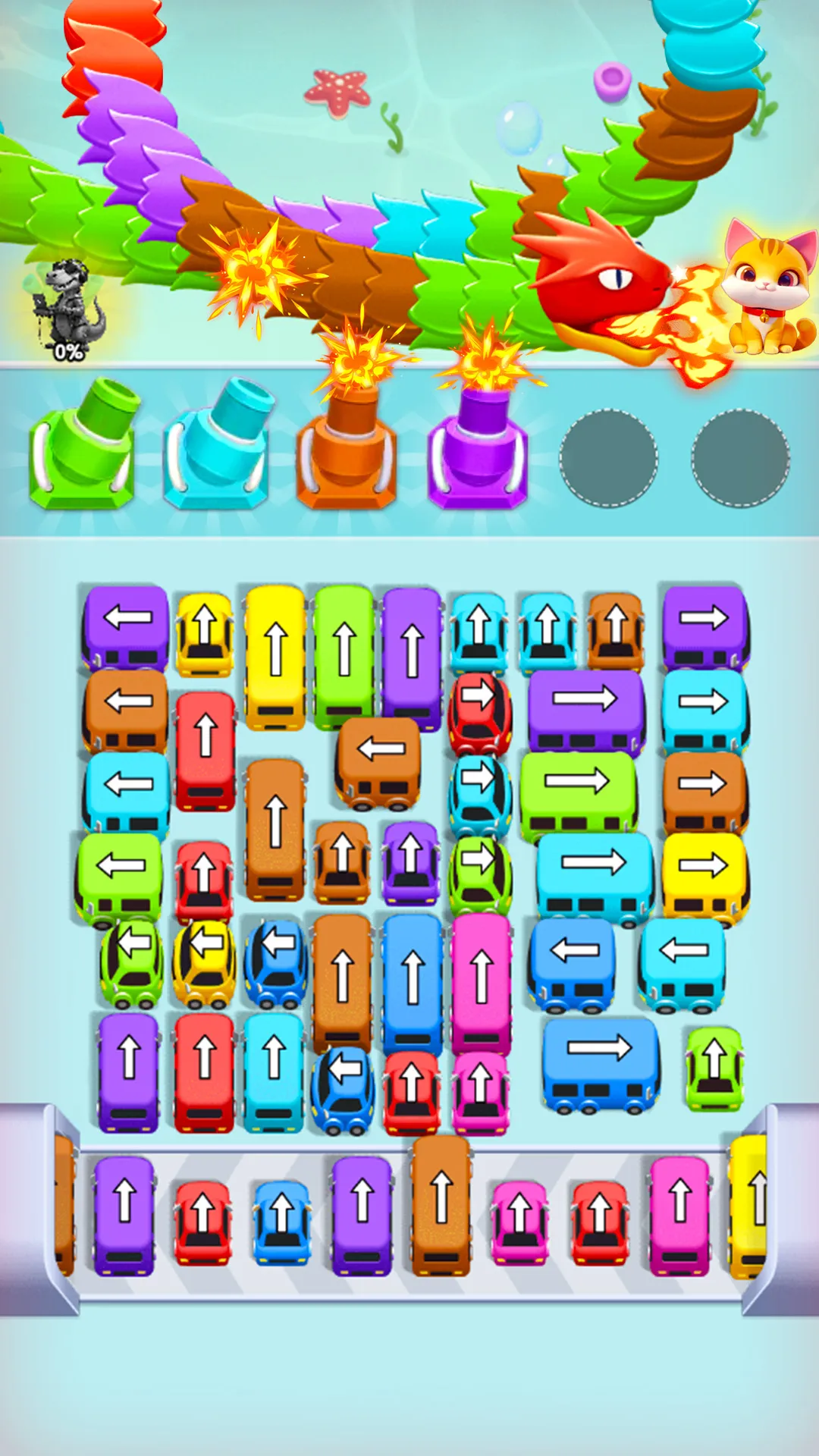 Cat Defenders: Shelling Snake | Indus Appstore | Screenshot