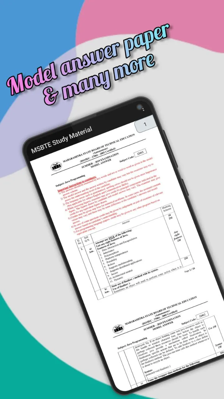 MSBTE Study Material | Indus Appstore | Screenshot