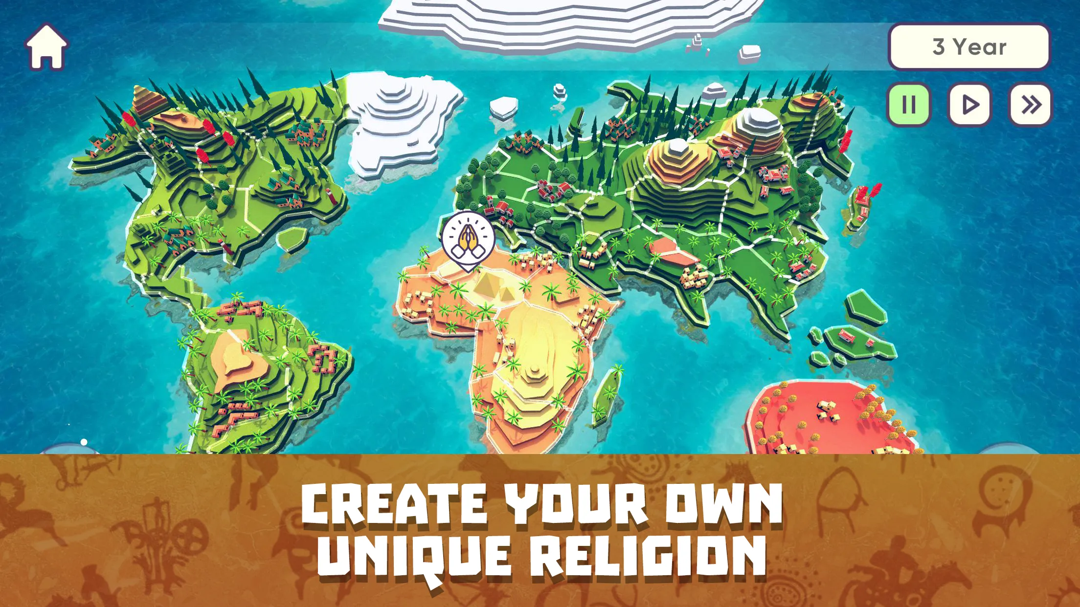 Religion Inc. God Simulator | Indus Appstore | Screenshot