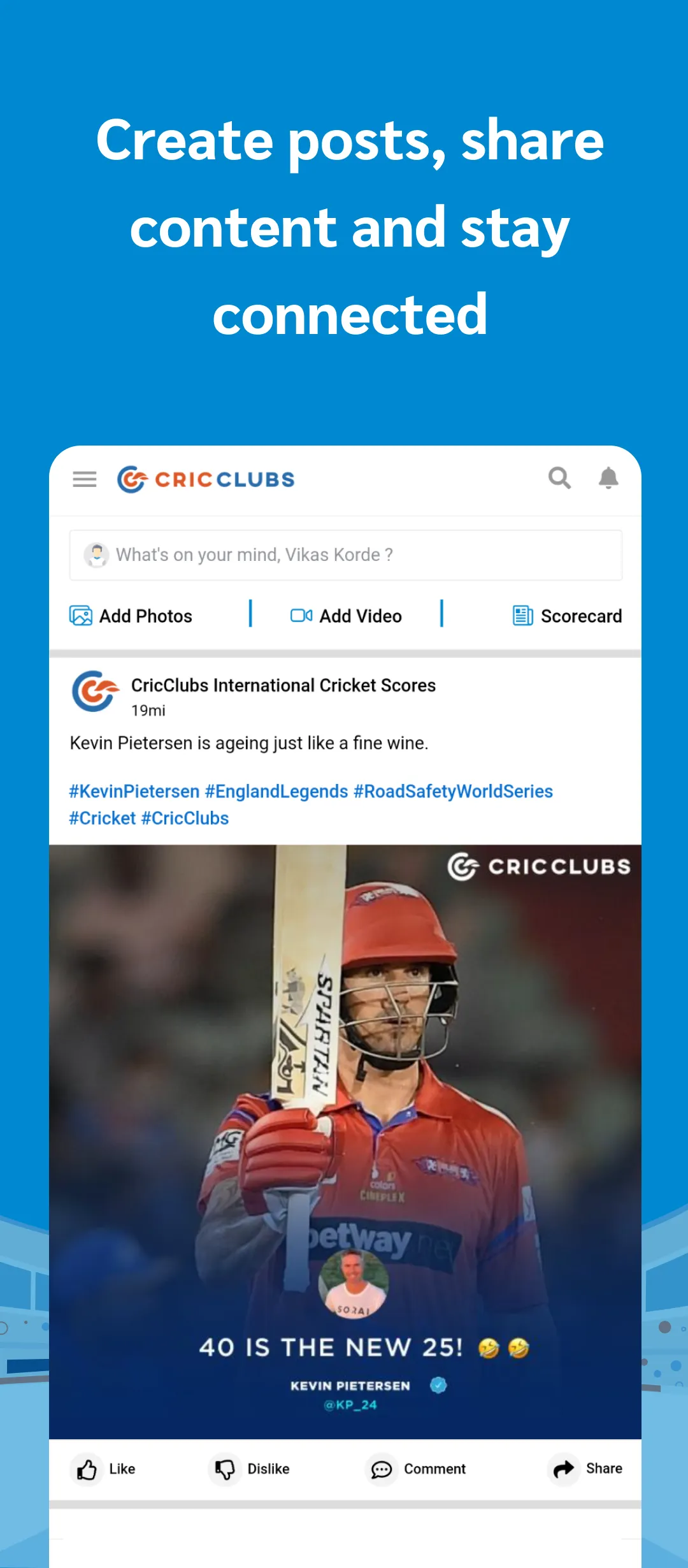 Cricclubs Mobile | Indus Appstore | Screenshot