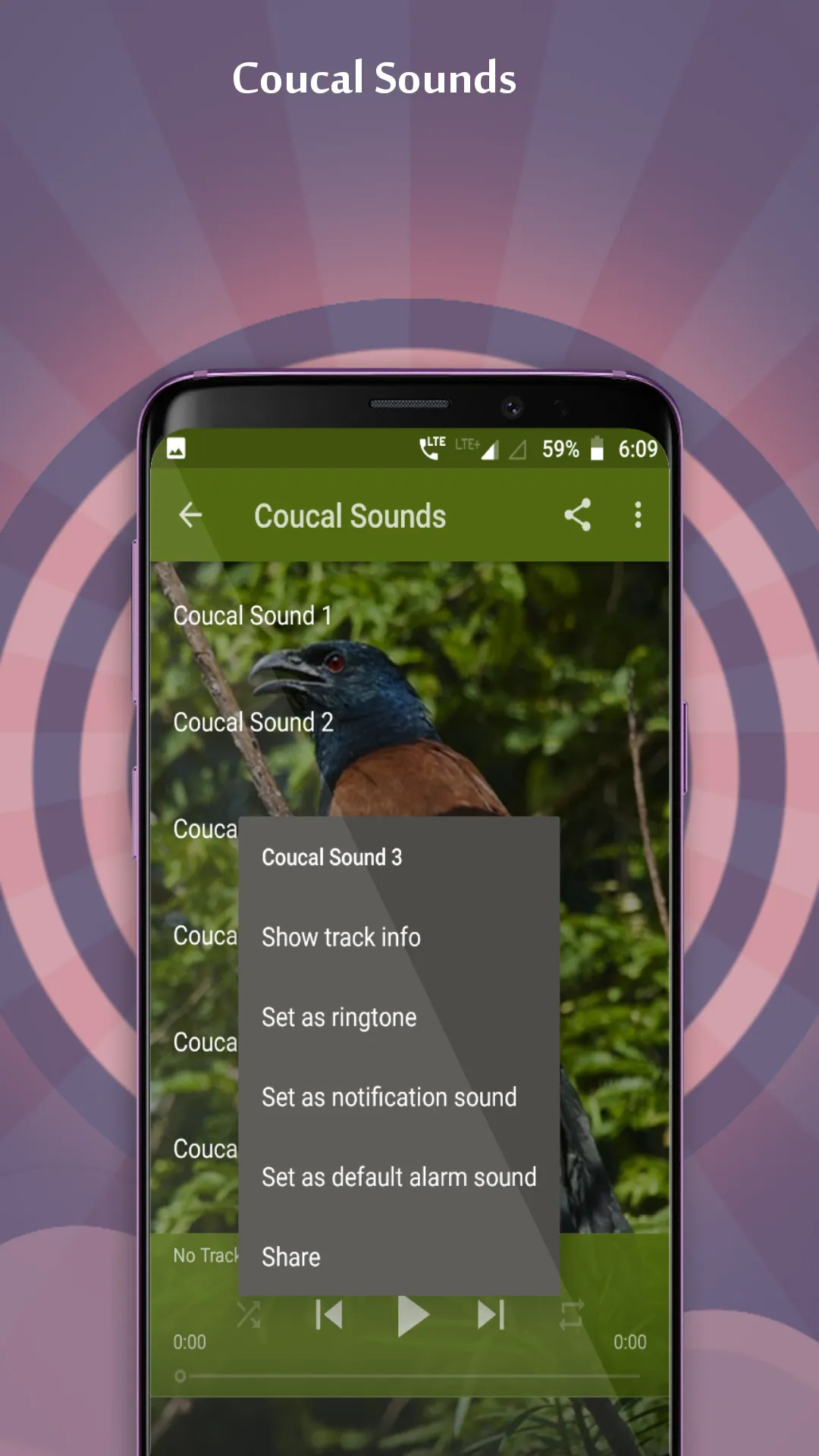 Coucal Sounds | Indus Appstore | Screenshot