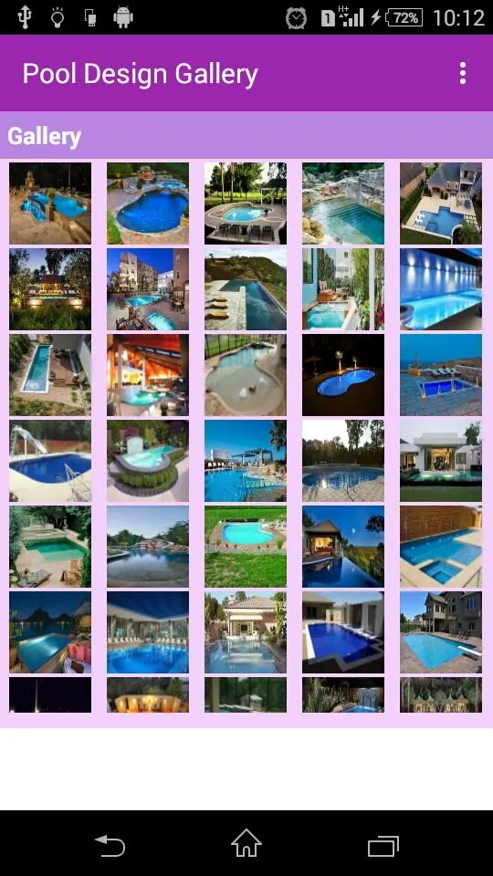 Pool Designs Gallery | Indus Appstore | Screenshot