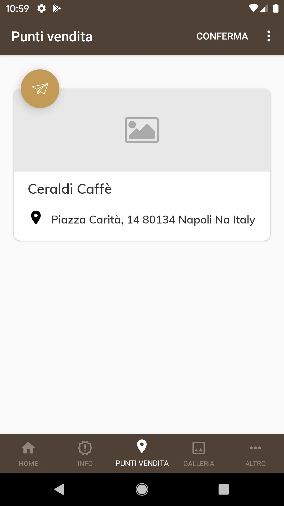 Ceraldi Caffè | Indus Appstore | Screenshot