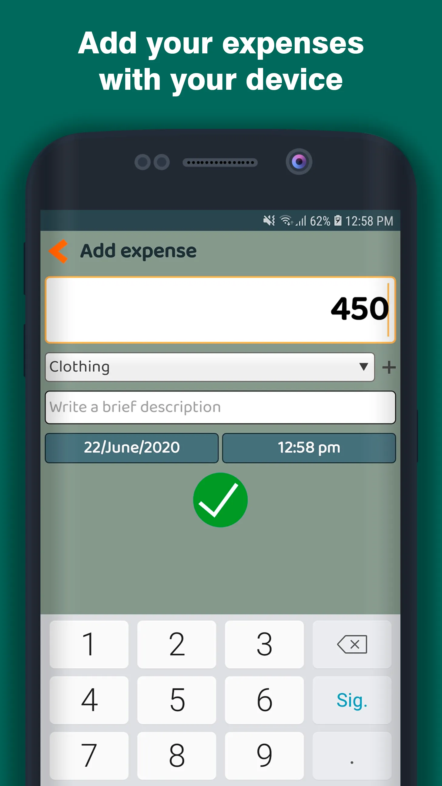 Shopping Expenses | Indus Appstore | Screenshot