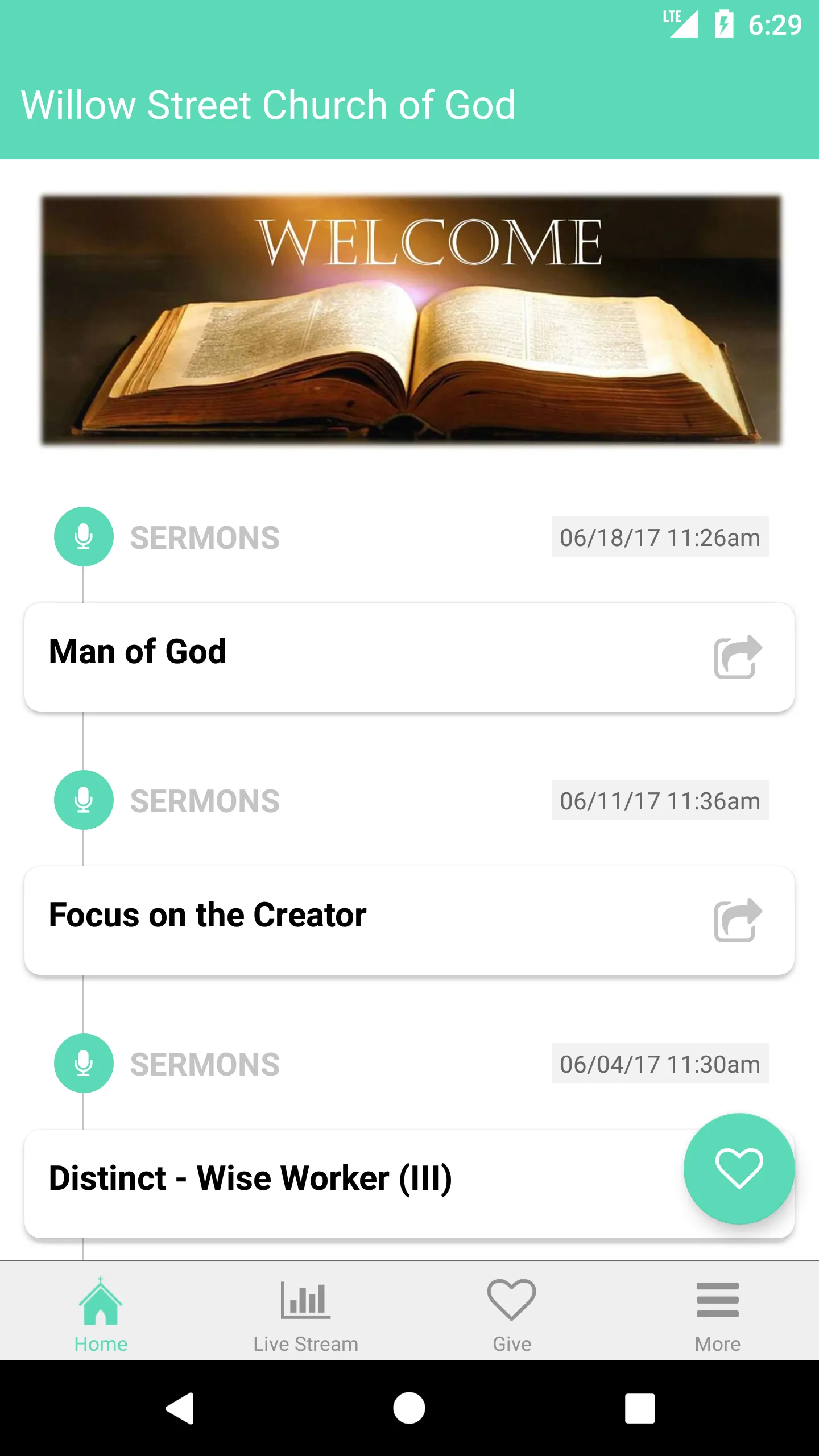 Willow Street Church of God | Indus Appstore | Screenshot