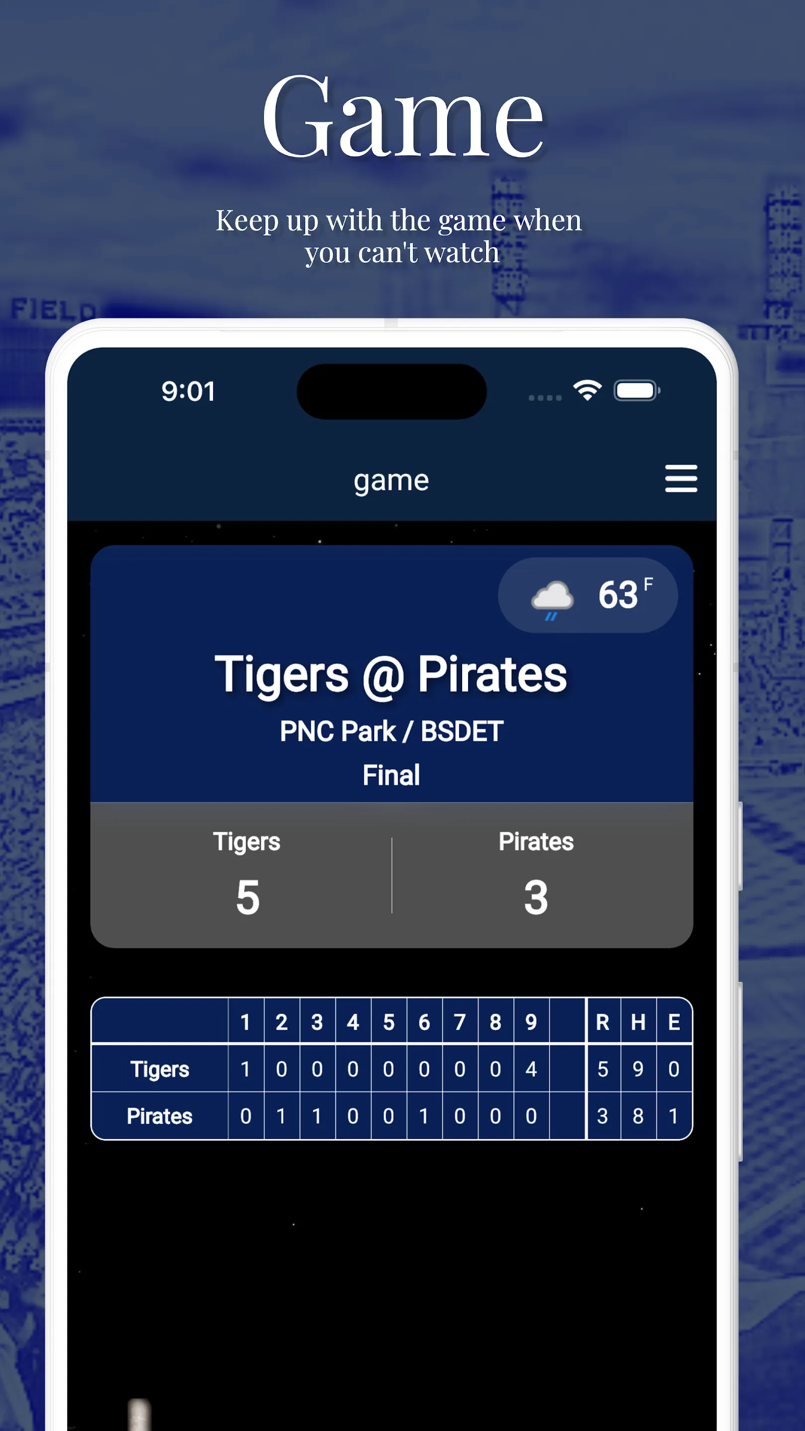 Detroit Baseball Tiger Edition | Indus Appstore | Screenshot