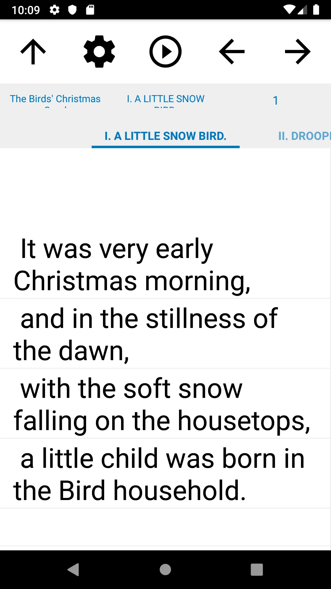 Book, The Birds' Christmas Car | Indus Appstore | Screenshot