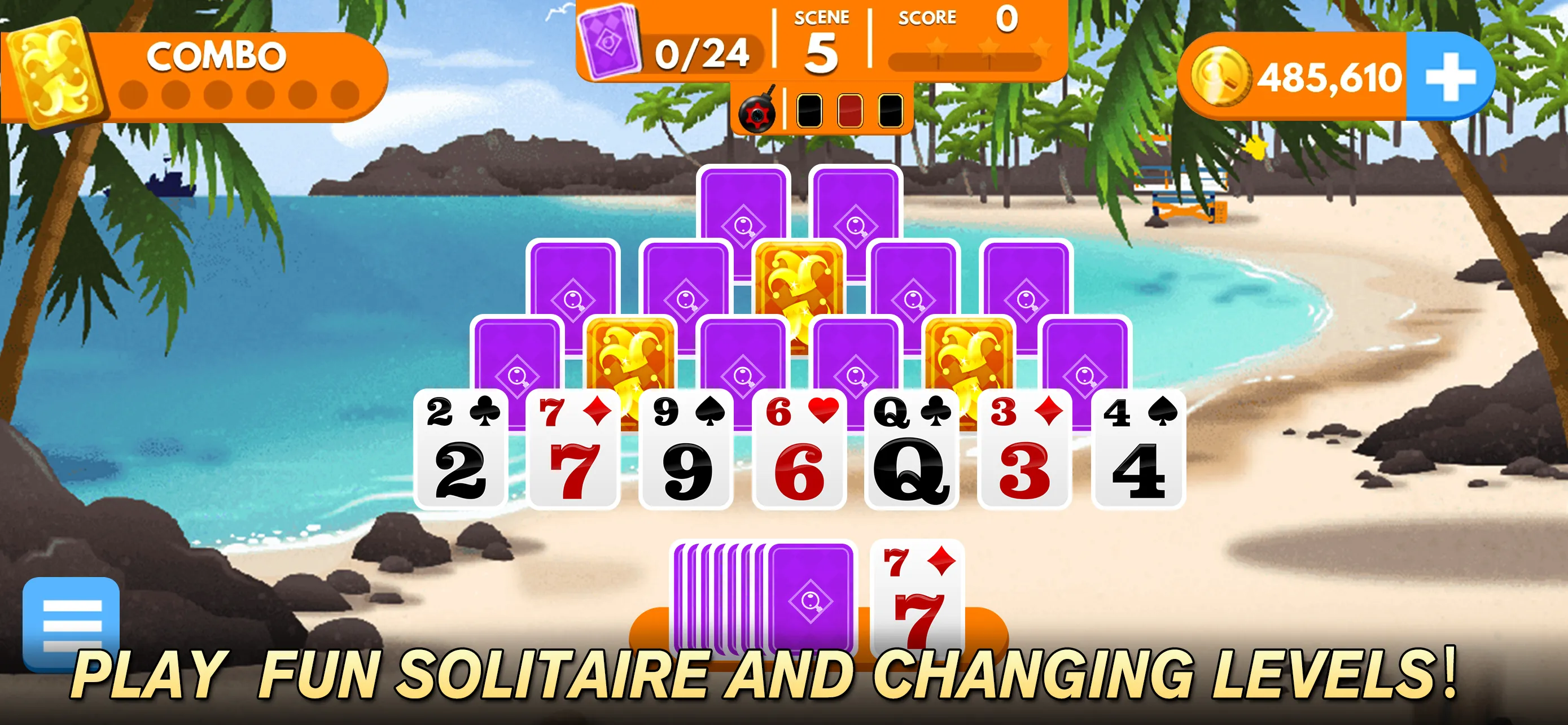 Solitaire Mystery Card Game | Indus Appstore | Screenshot