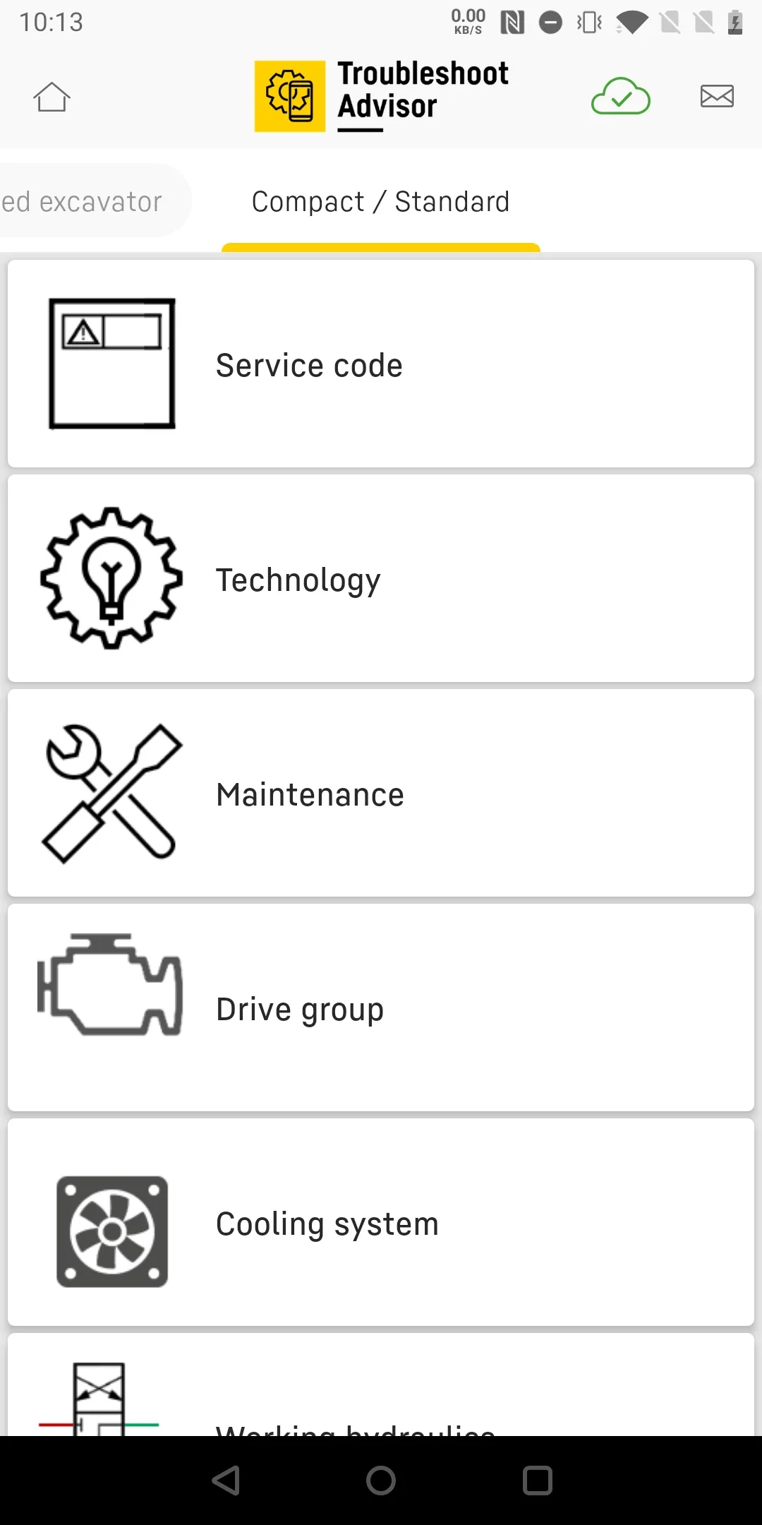 Liebherr Troubleshoot Advisor | Indus Appstore | Screenshot