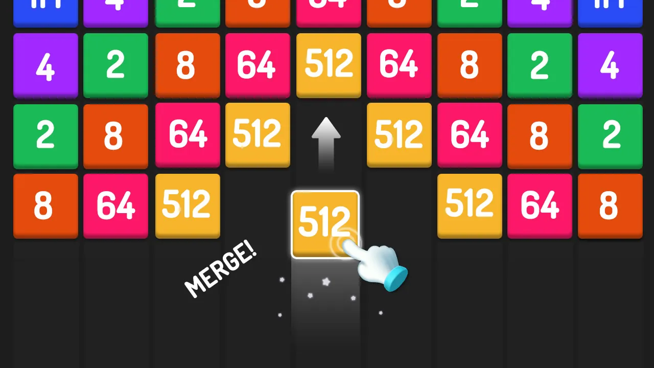 Number Games - 2048 Blocks | Indus Appstore | Screenshot