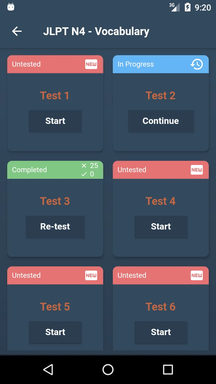 JLPT Test | Indus Appstore | Screenshot