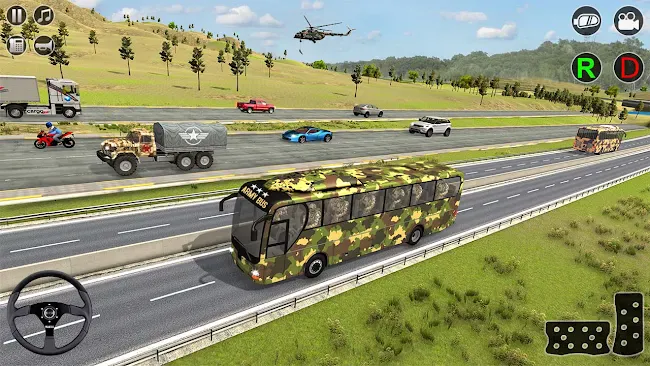 Indian Army Bus Simulator Game | Indus Appstore | Screenshot