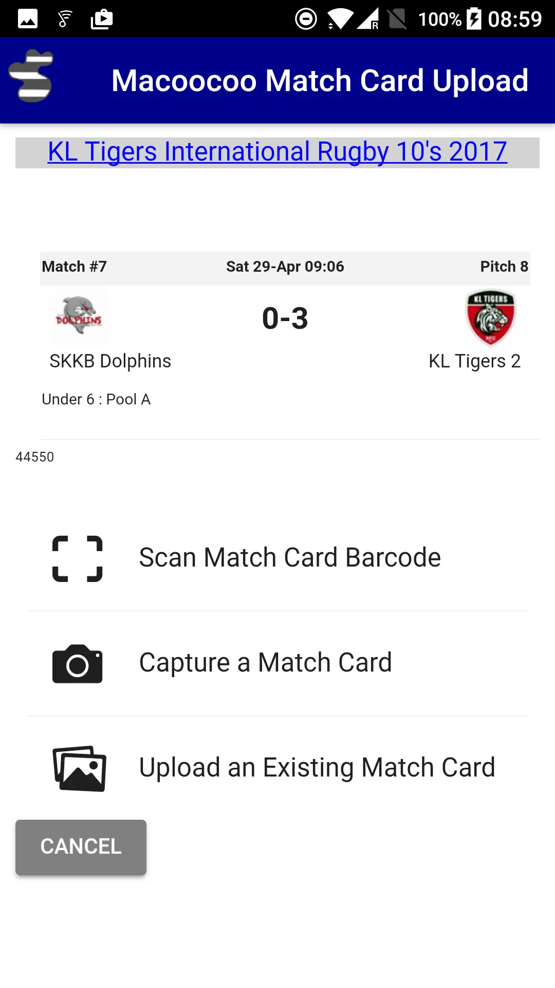 Macoocoo Match Card Upload | Indus Appstore | Screenshot