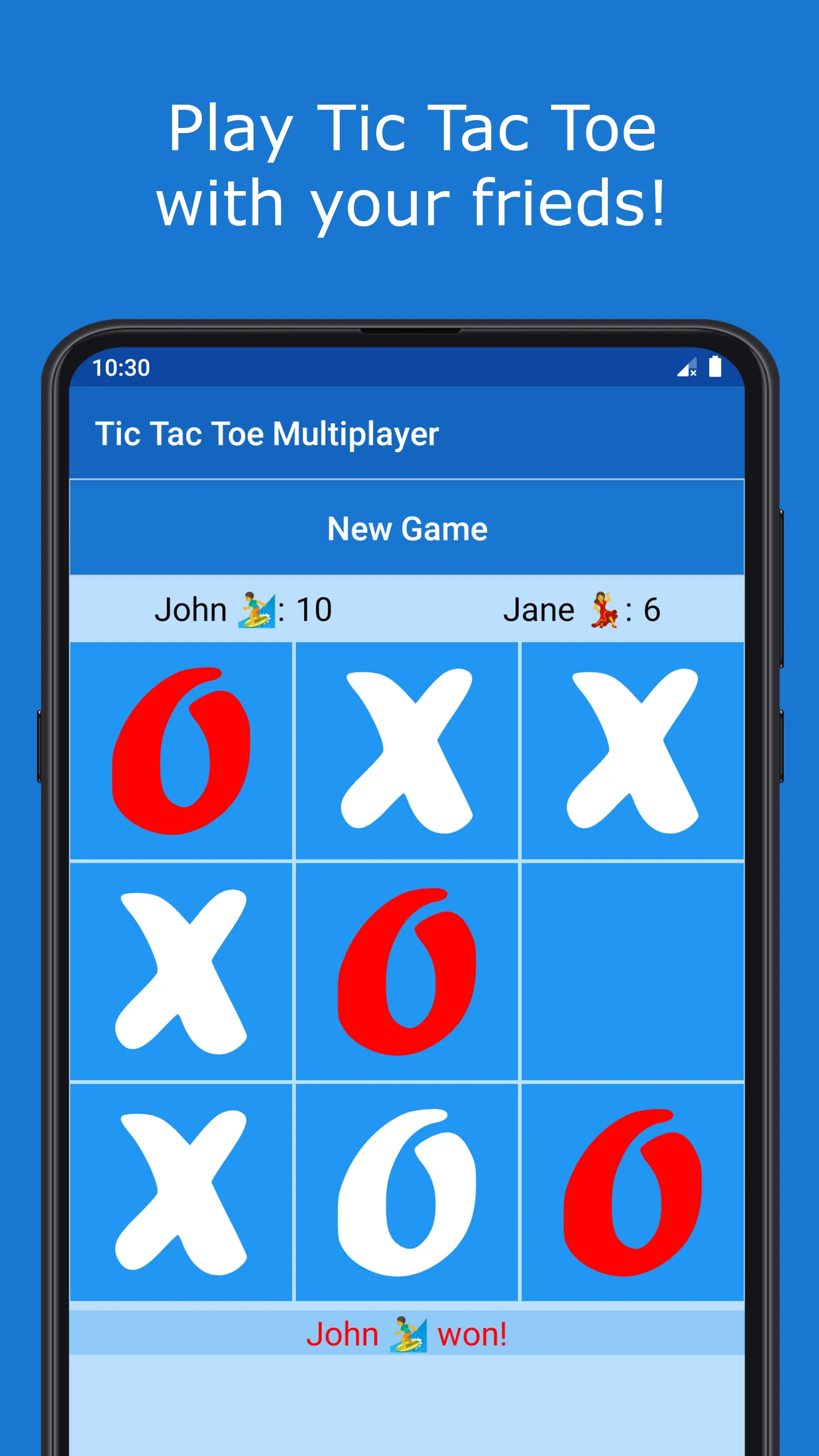 Tic Tac Toe Two Players | Indus Appstore | Screenshot