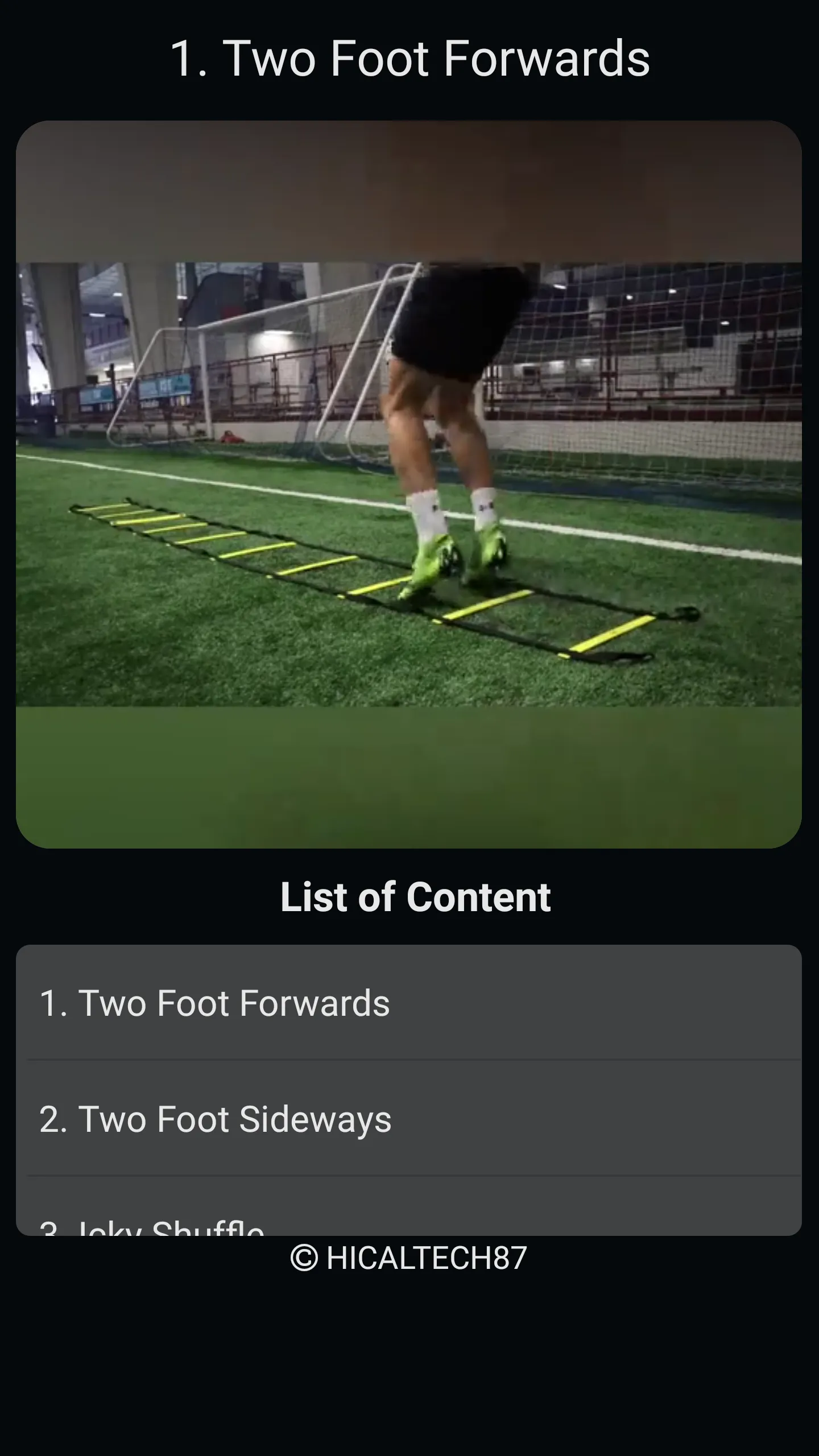 Fast Footwork Ladder Drills | Indus Appstore | Screenshot