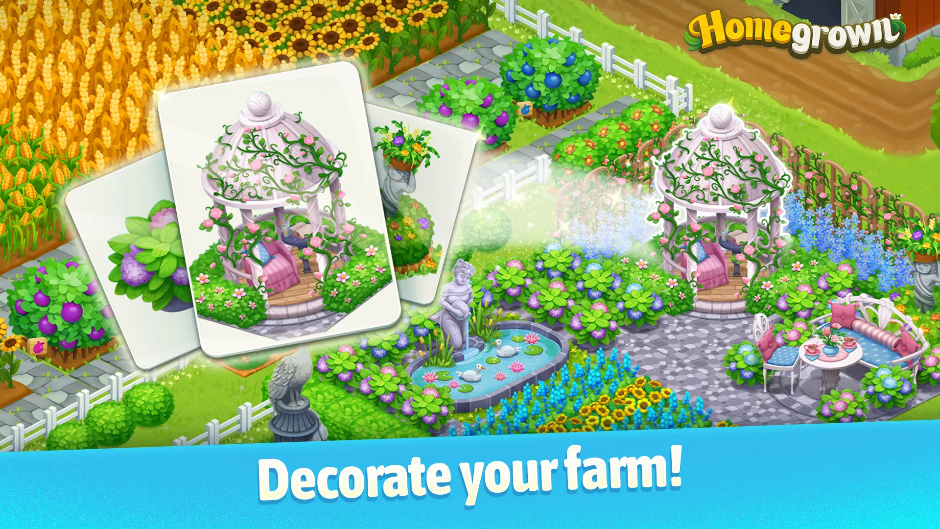 Homegrown - Farm & Decorate | Indus Appstore | Screenshot