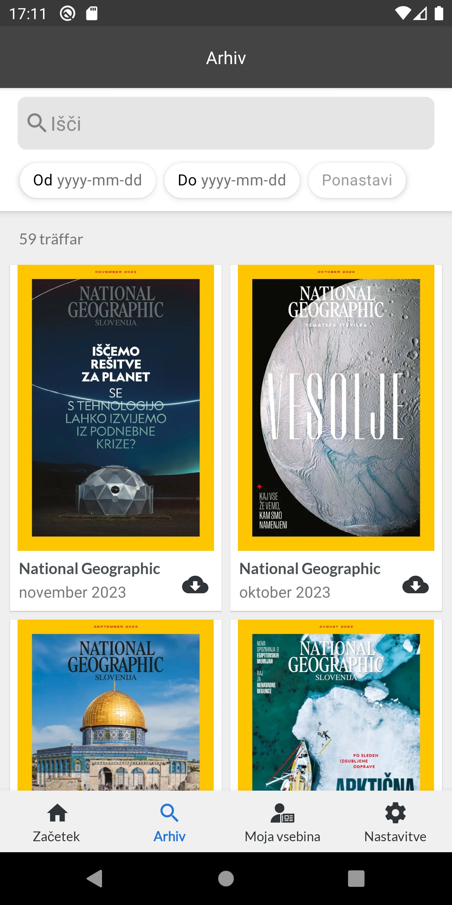 National Geographic Slovenija | Indus Appstore | Screenshot