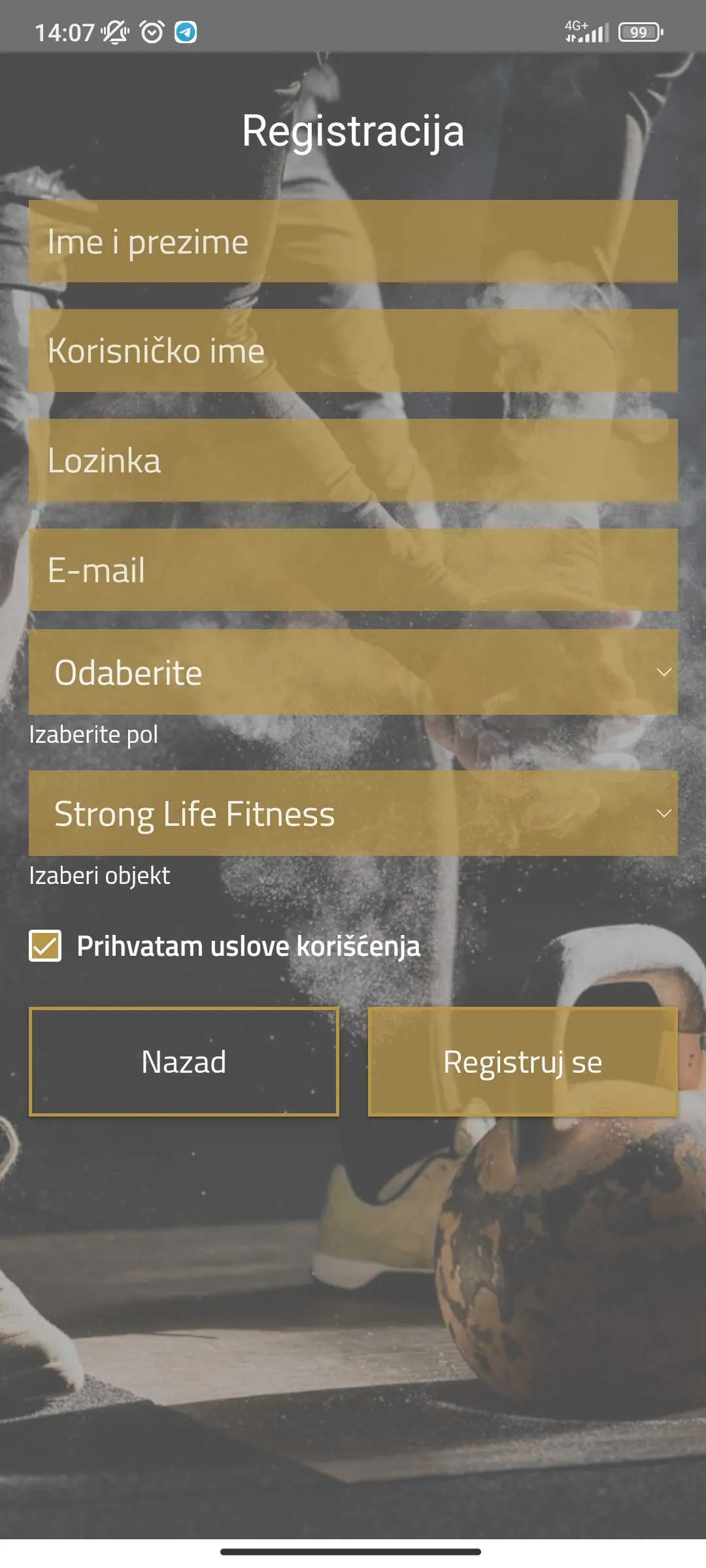 Strong Life Fitness | Indus Appstore | Screenshot