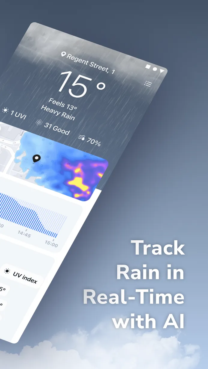 Rainbow Weather: Storm Radar | Indus Appstore | Screenshot