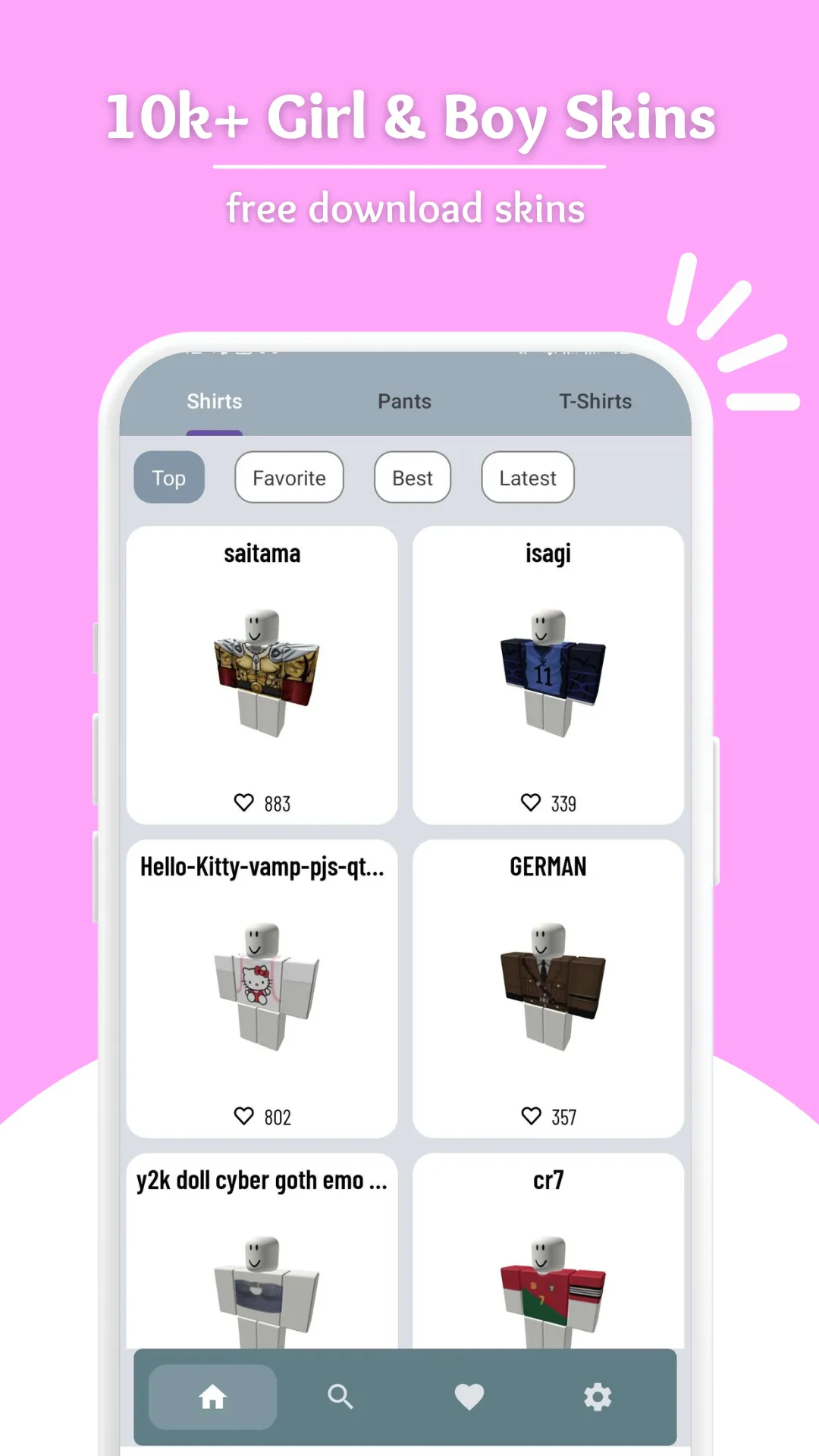 Skins Master for Roblox Shirts | Indus Appstore | Screenshot