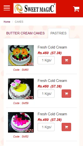 Sweet Magic Foods | Indus Appstore | Screenshot