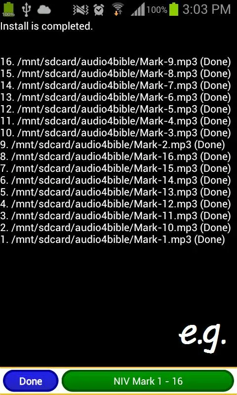 Audio4Bible - Luke (NIV) | Indus Appstore | Screenshot