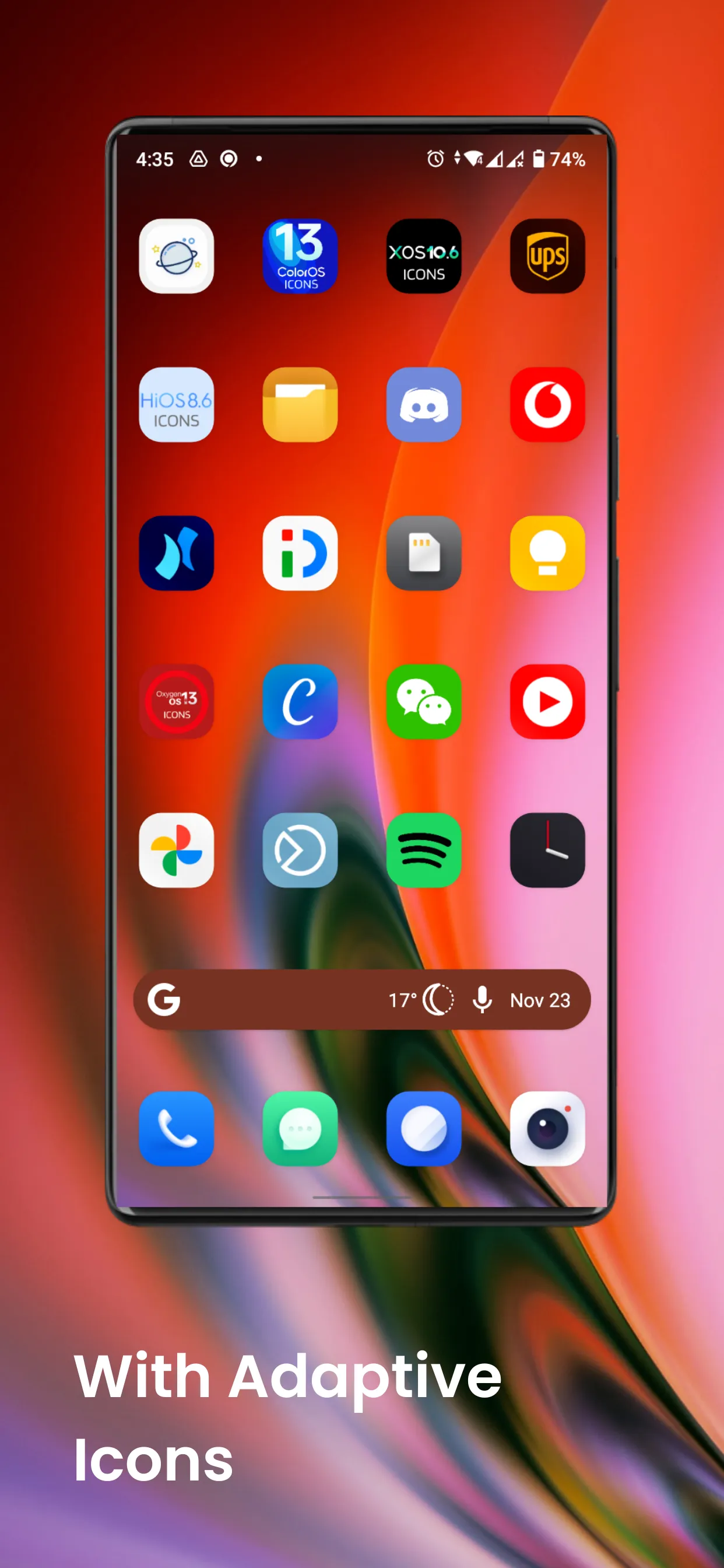 OxygenOS 16 Icon pack | Indus Appstore | Screenshot