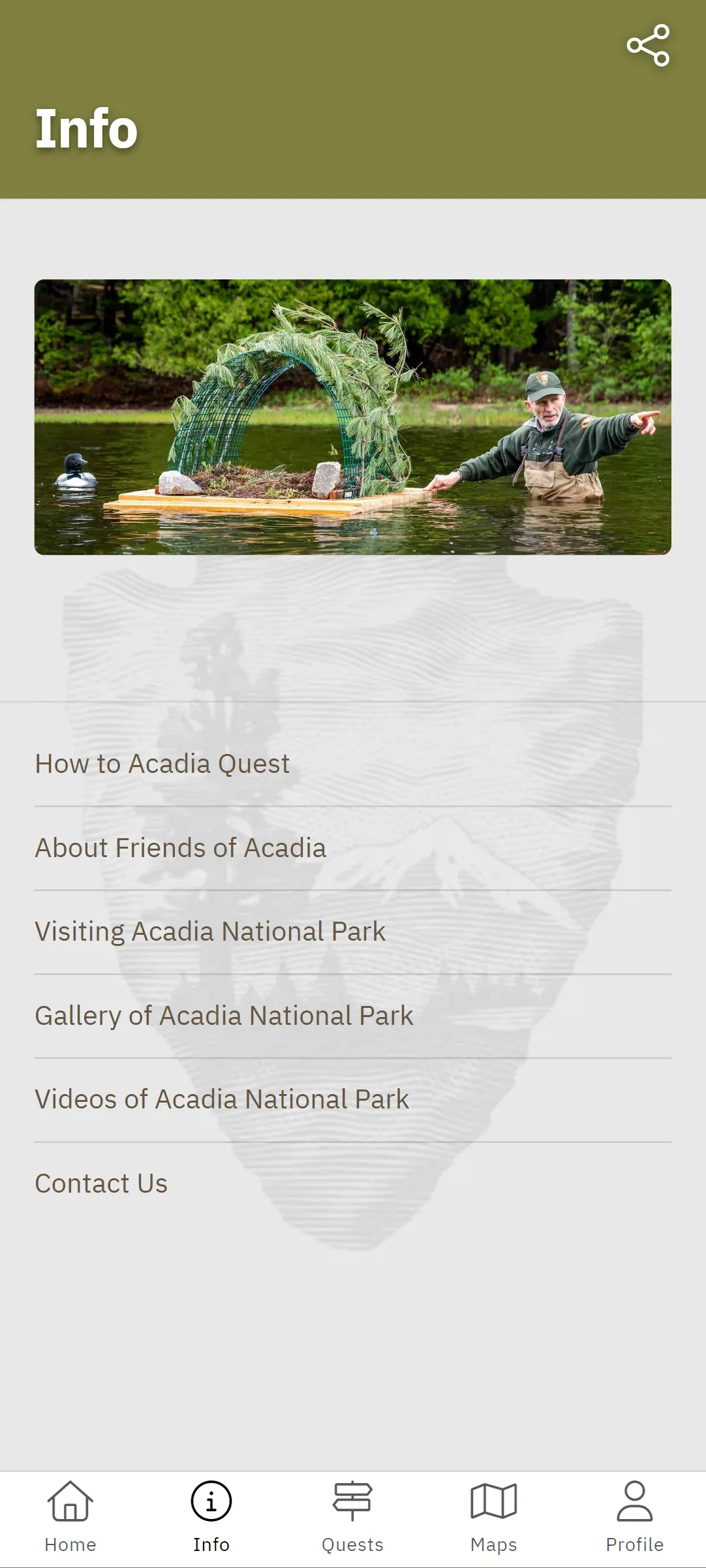 Friends of Acadia | Indus Appstore | Screenshot