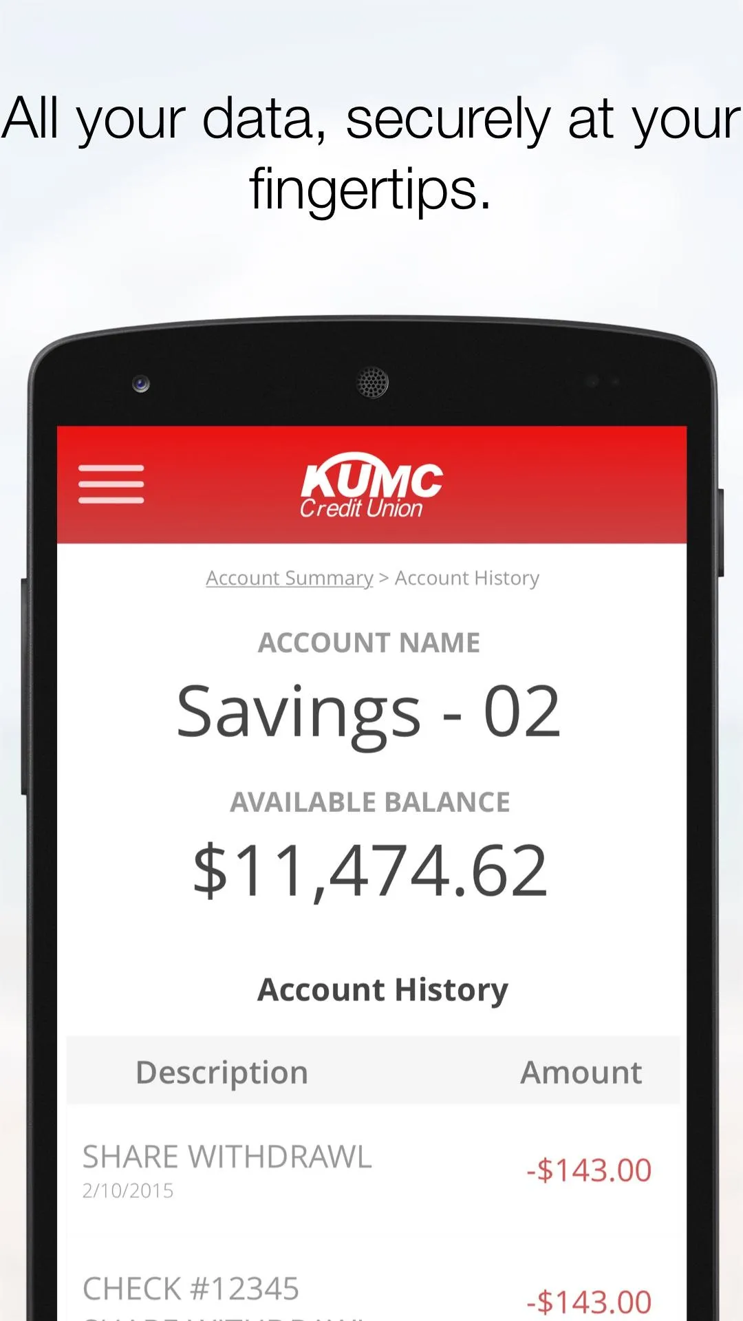 KUMC Member.Net | Indus Appstore | Screenshot