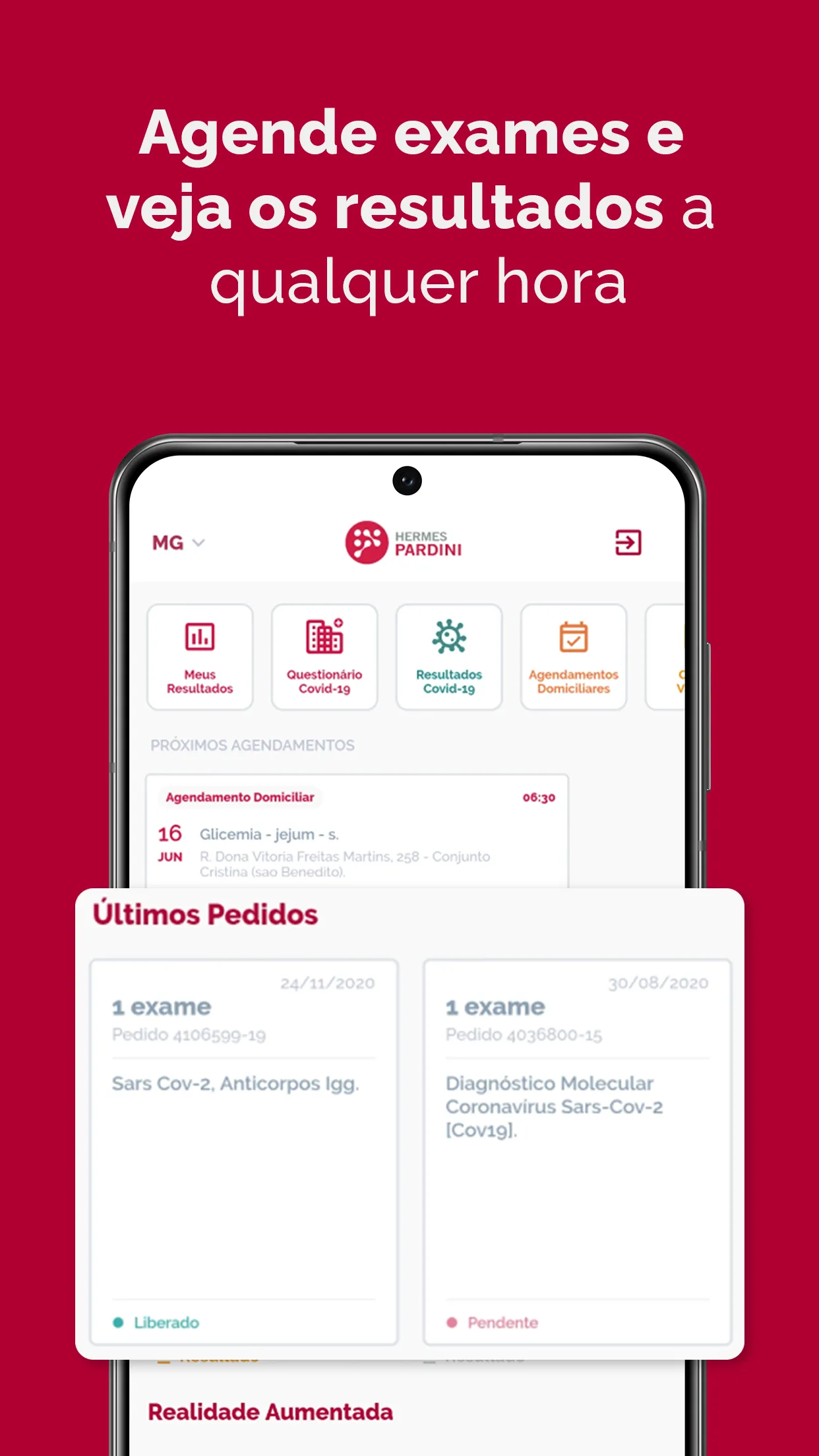 Laboratório Hermes Pardini | Indus Appstore | Screenshot