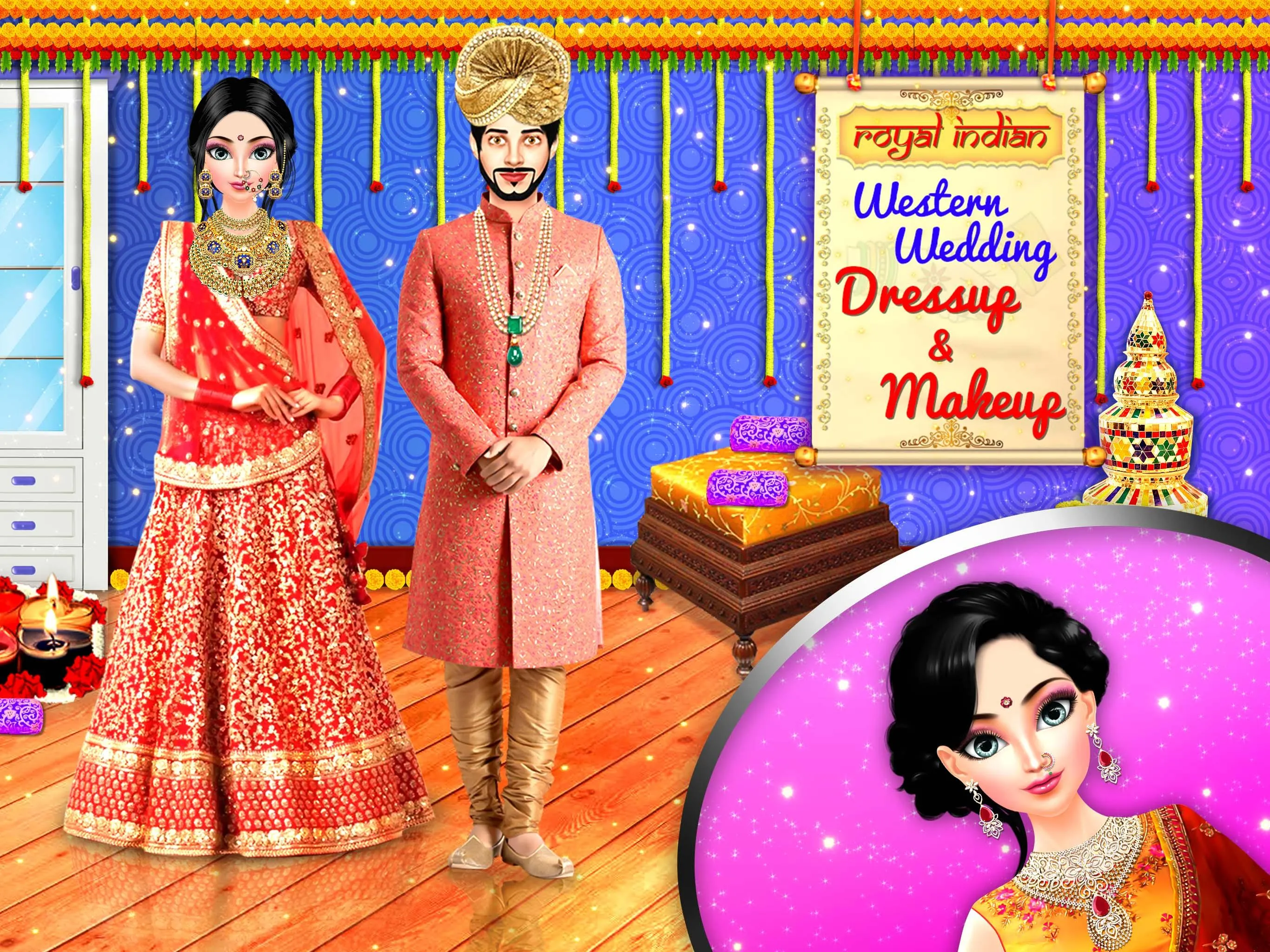 Bridal Makeup Dress Up Games | Indus Appstore | Screenshot