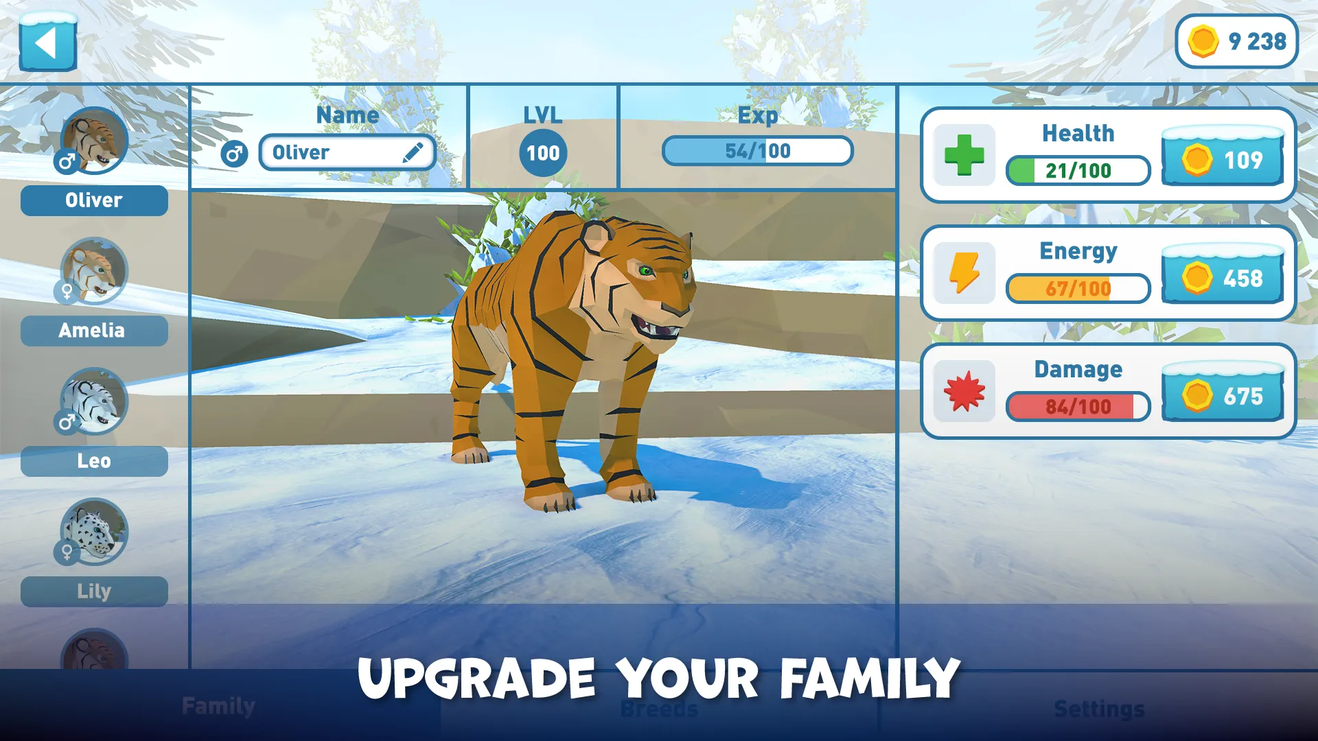 Tiger Family Simulator | Indus Appstore | Screenshot