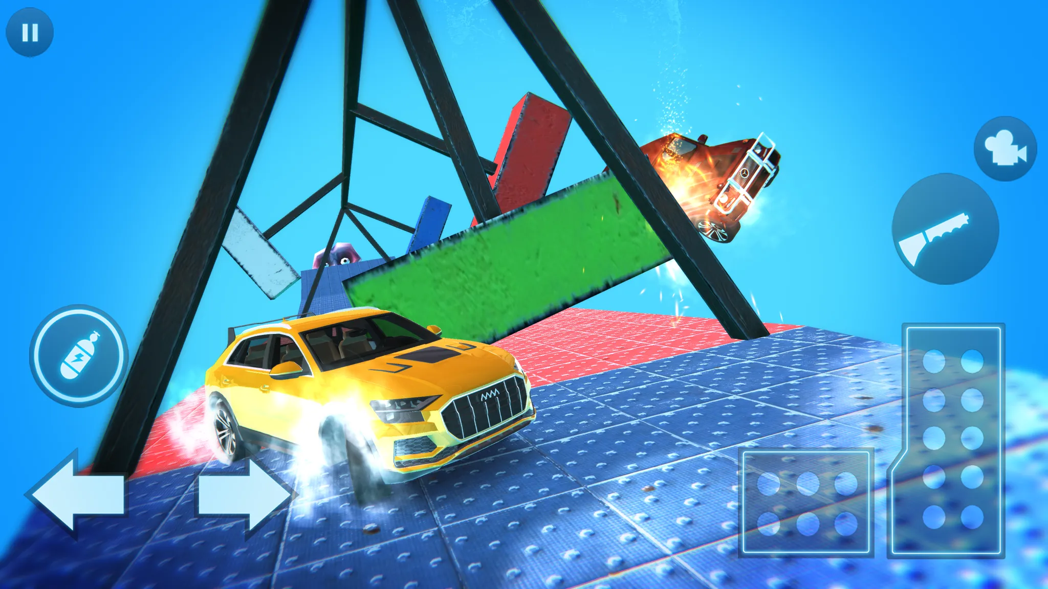 Car Crash : Sky Tour | Indus Appstore | Screenshot