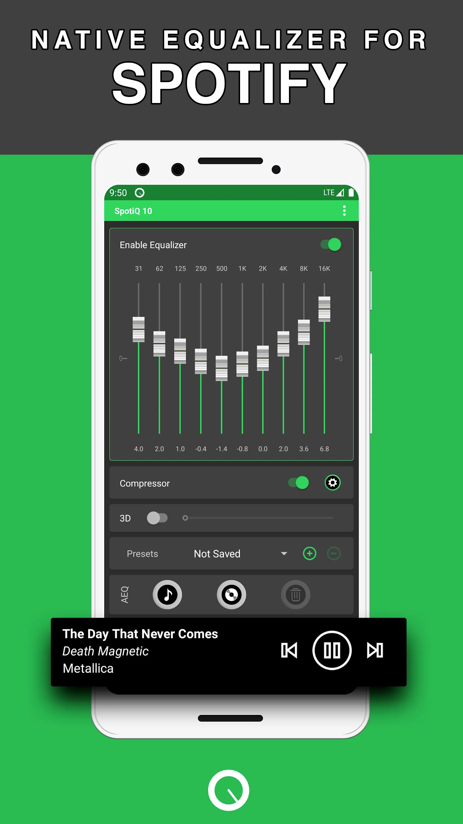 SpotiQ Ten - Equalizer Booster | Indus Appstore | Screenshot