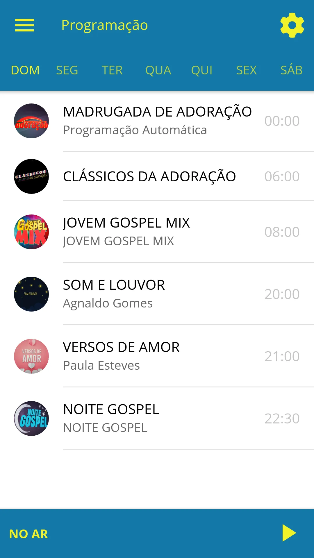 Rádio Jovem Gospel FM | Indus Appstore | Screenshot