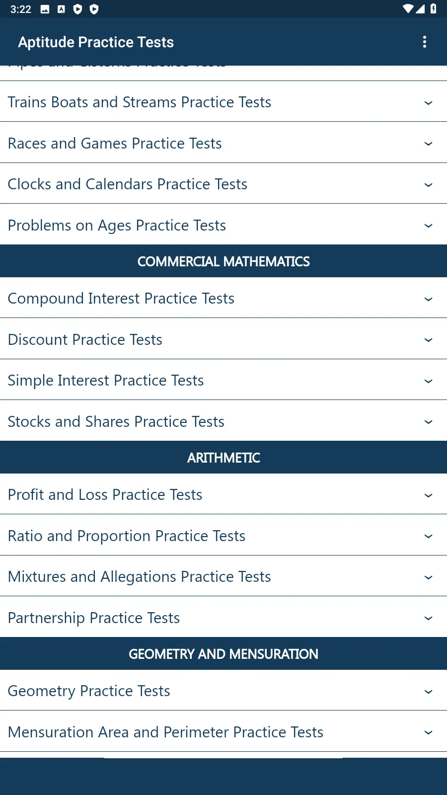 Aptitude Practice Tests | Indus Appstore | Screenshot