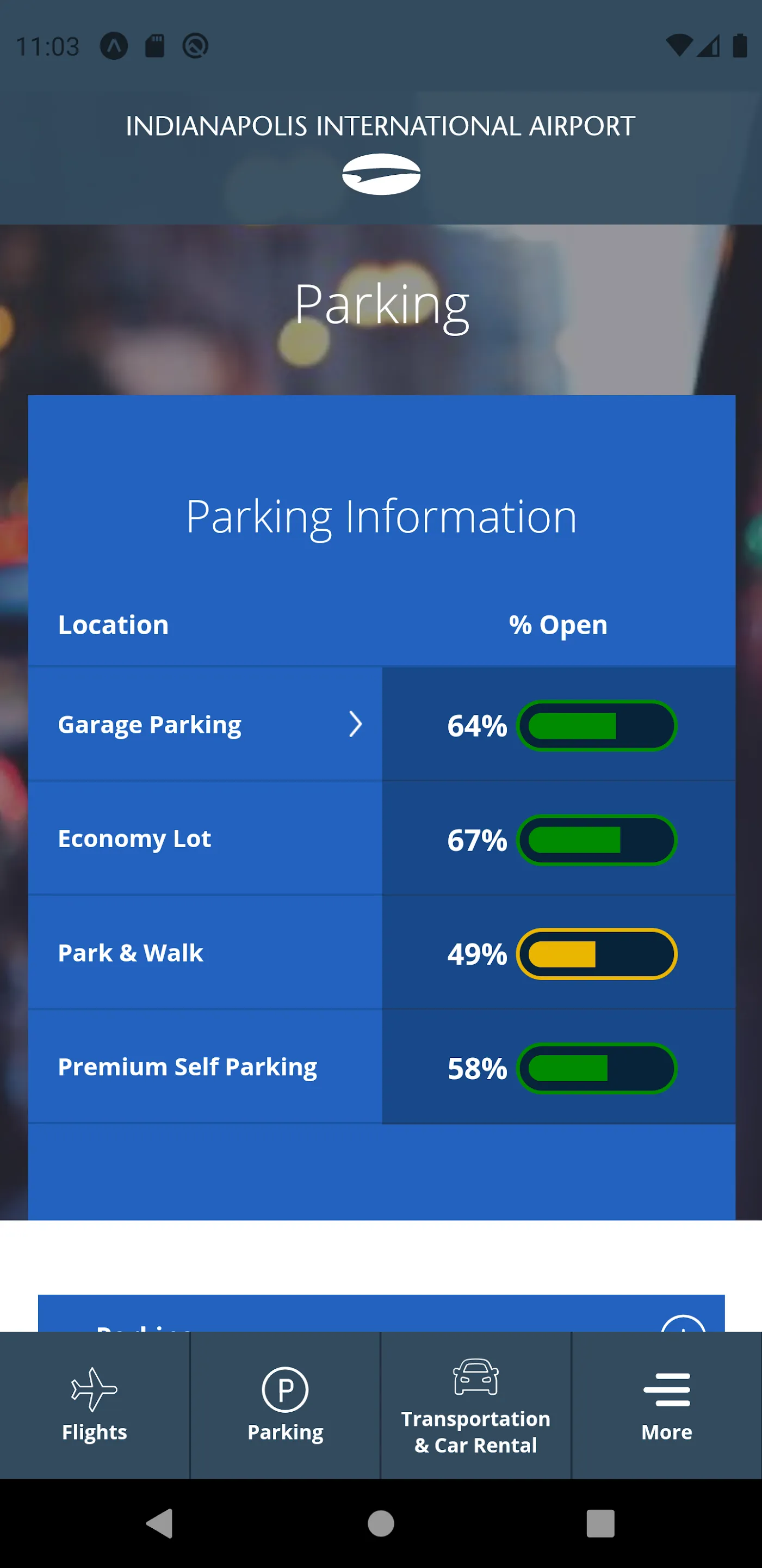 Indianapolis Airport | Indus Appstore | Screenshot