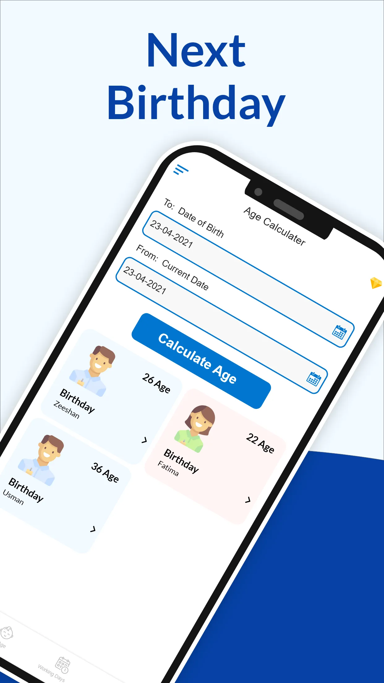 Age Calculator - Date Counter | Indus Appstore | Screenshot