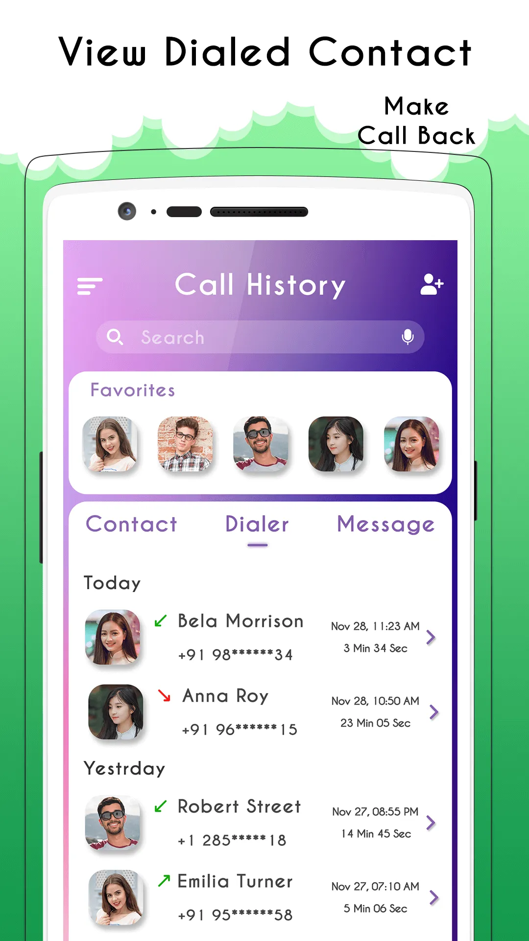 Call History : Any Numbers | Indus Appstore | Screenshot