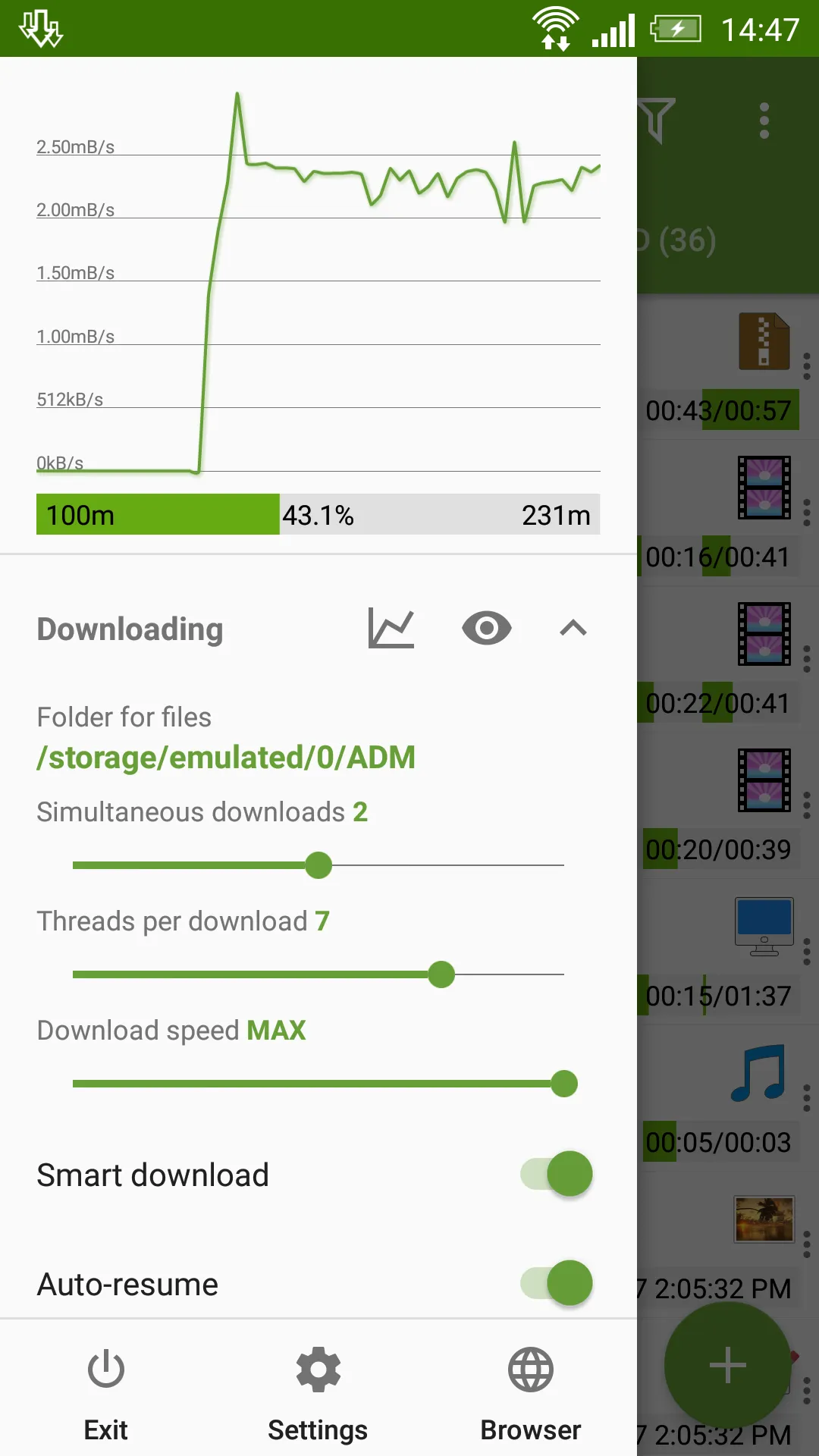 Advanced Download Manager | Indus Appstore | Screenshot