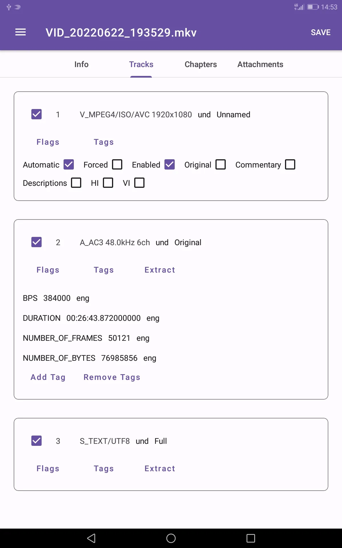 MKV Editor, Extractor | Indus Appstore | Screenshot