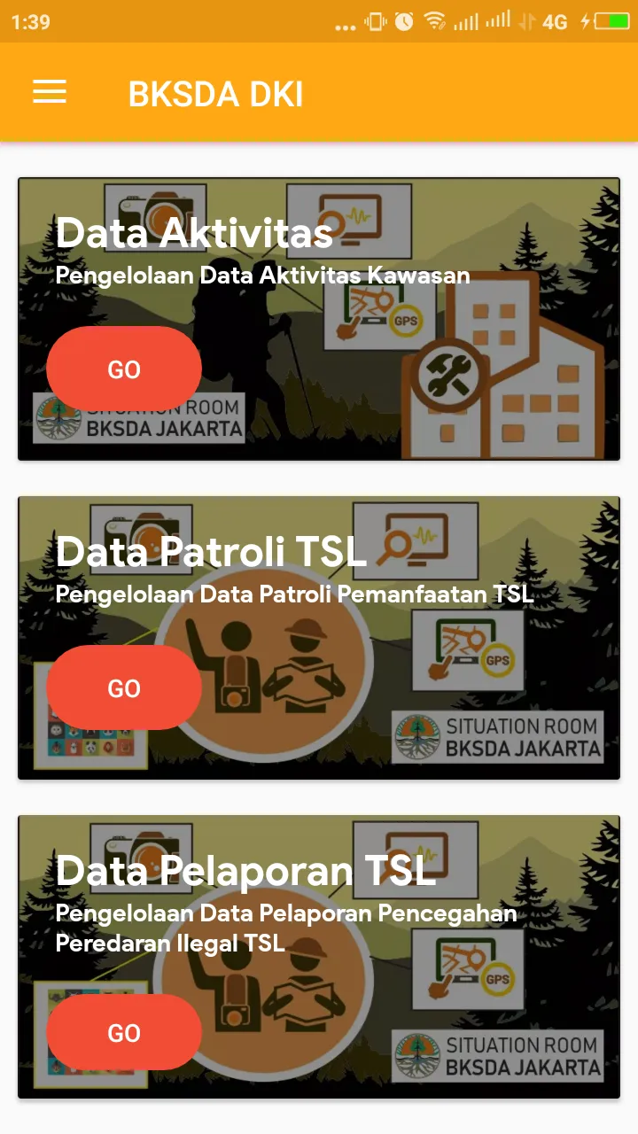 SITROOM BKSDA JAKARTA | Indus Appstore | Screenshot