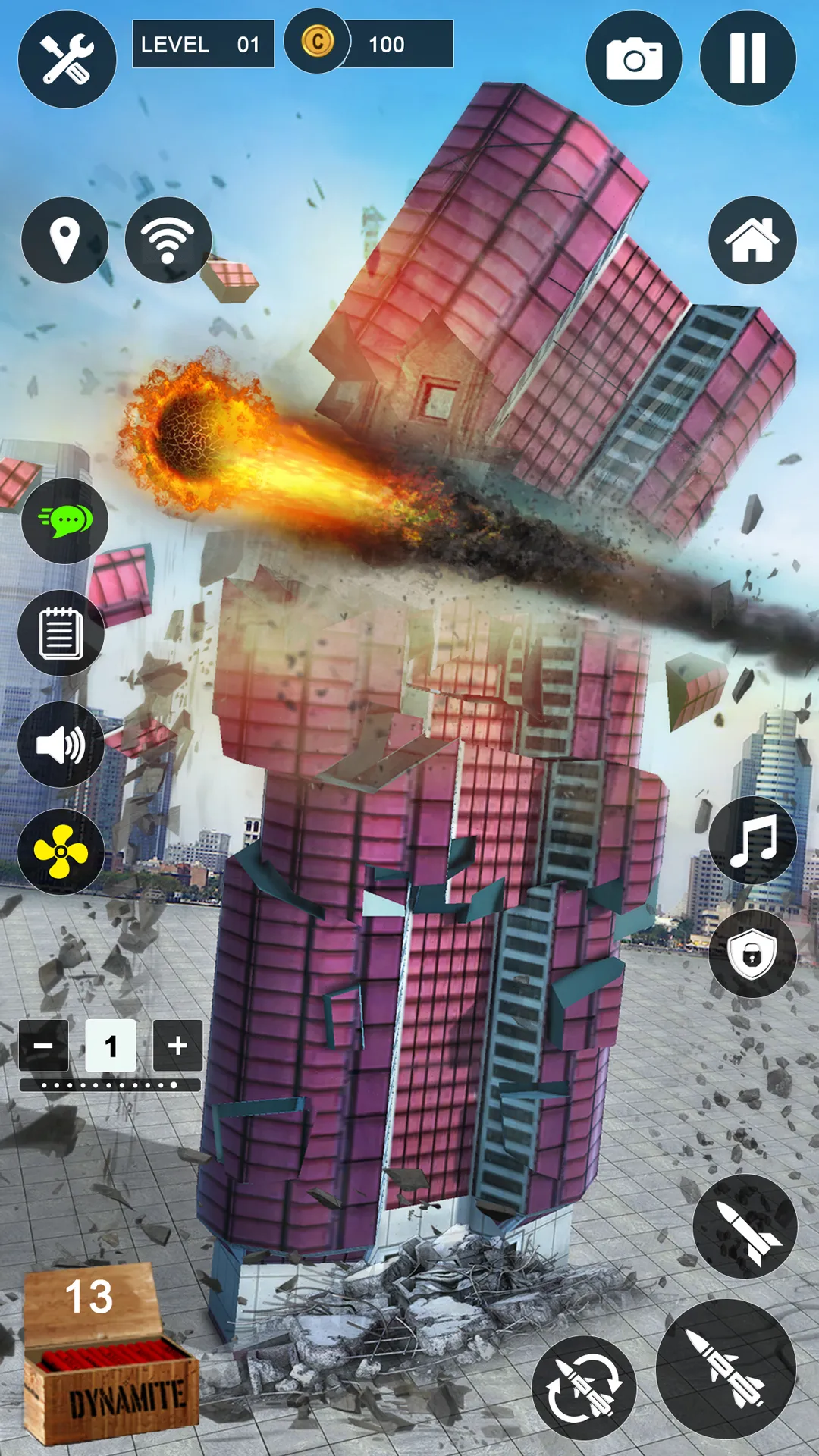 Building Demolisher Game | Indus Appstore | Screenshot