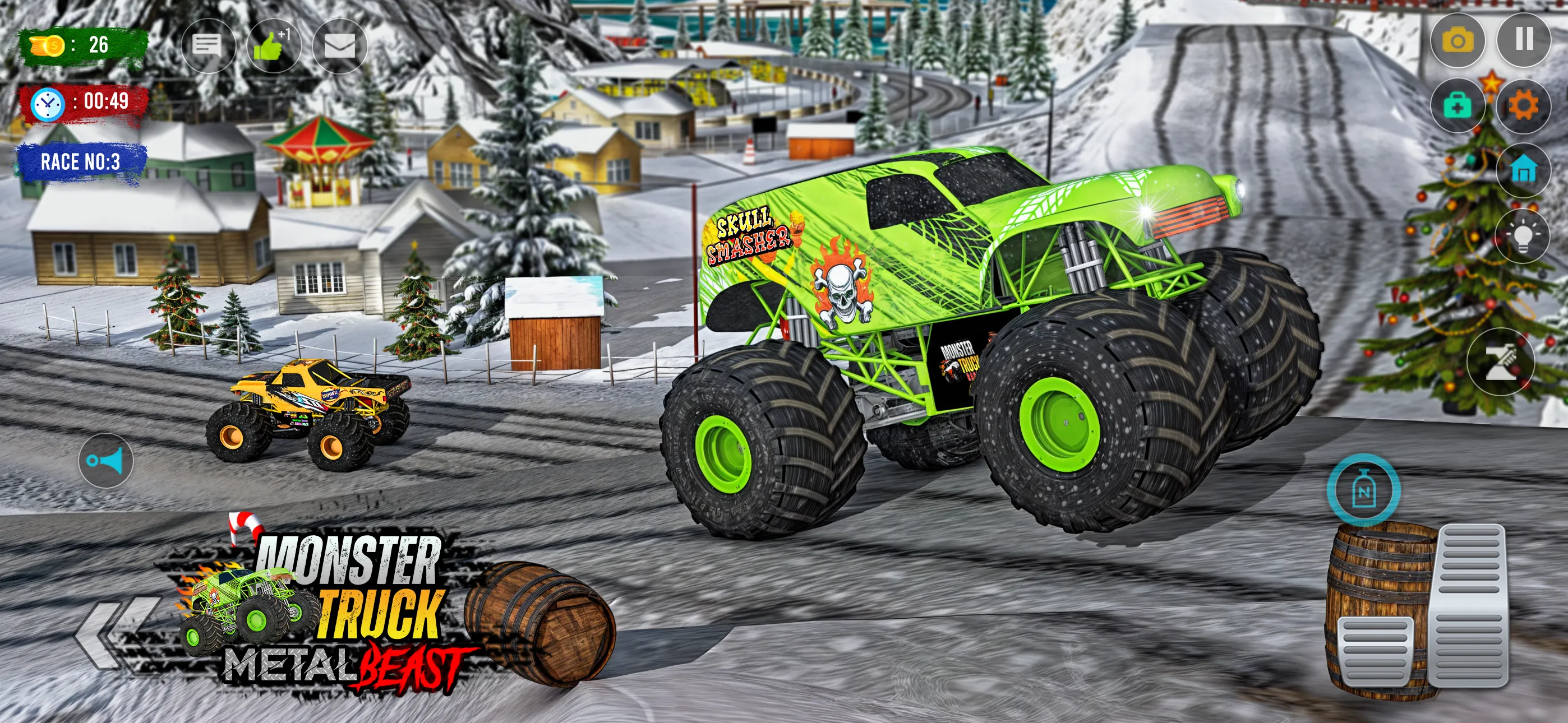 Monster Truck 4x4 Racing Games | Indus Appstore | Screenshot